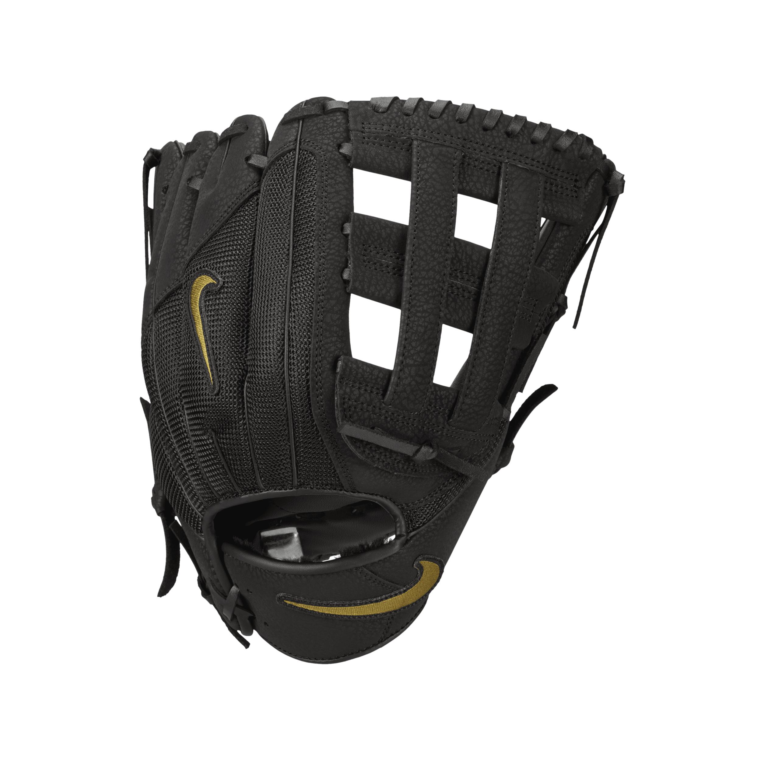 Nike Force Edge Right-Handed Throw H-Web Fielding Mitt by NIKE