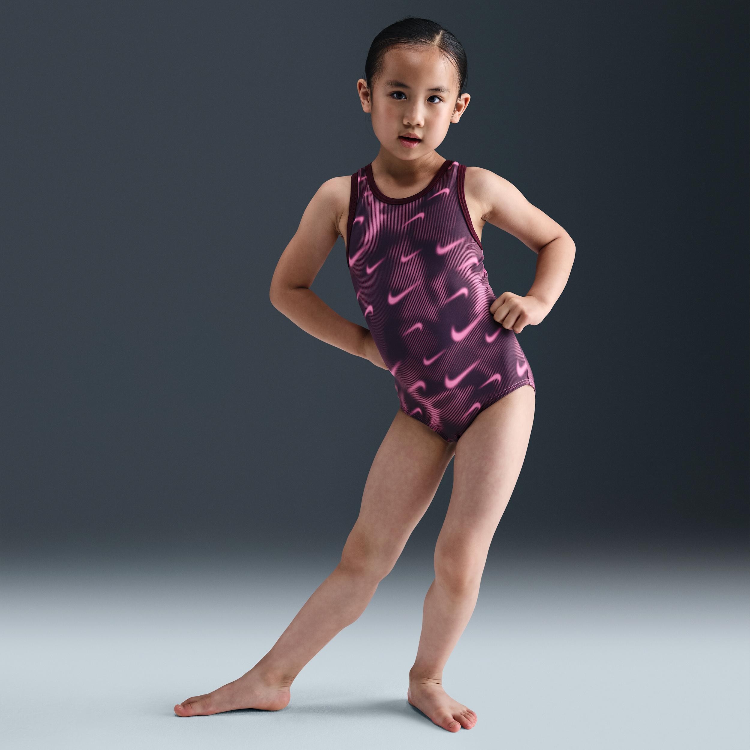 Nike Gymnastics Big Kids' Nike Smoky Swoosh Training Leotard by NIKE