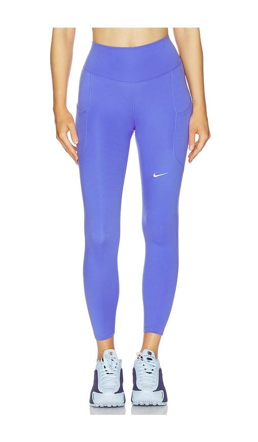 Nike High Waisted 7/8 Leggings in Royal by NIKE