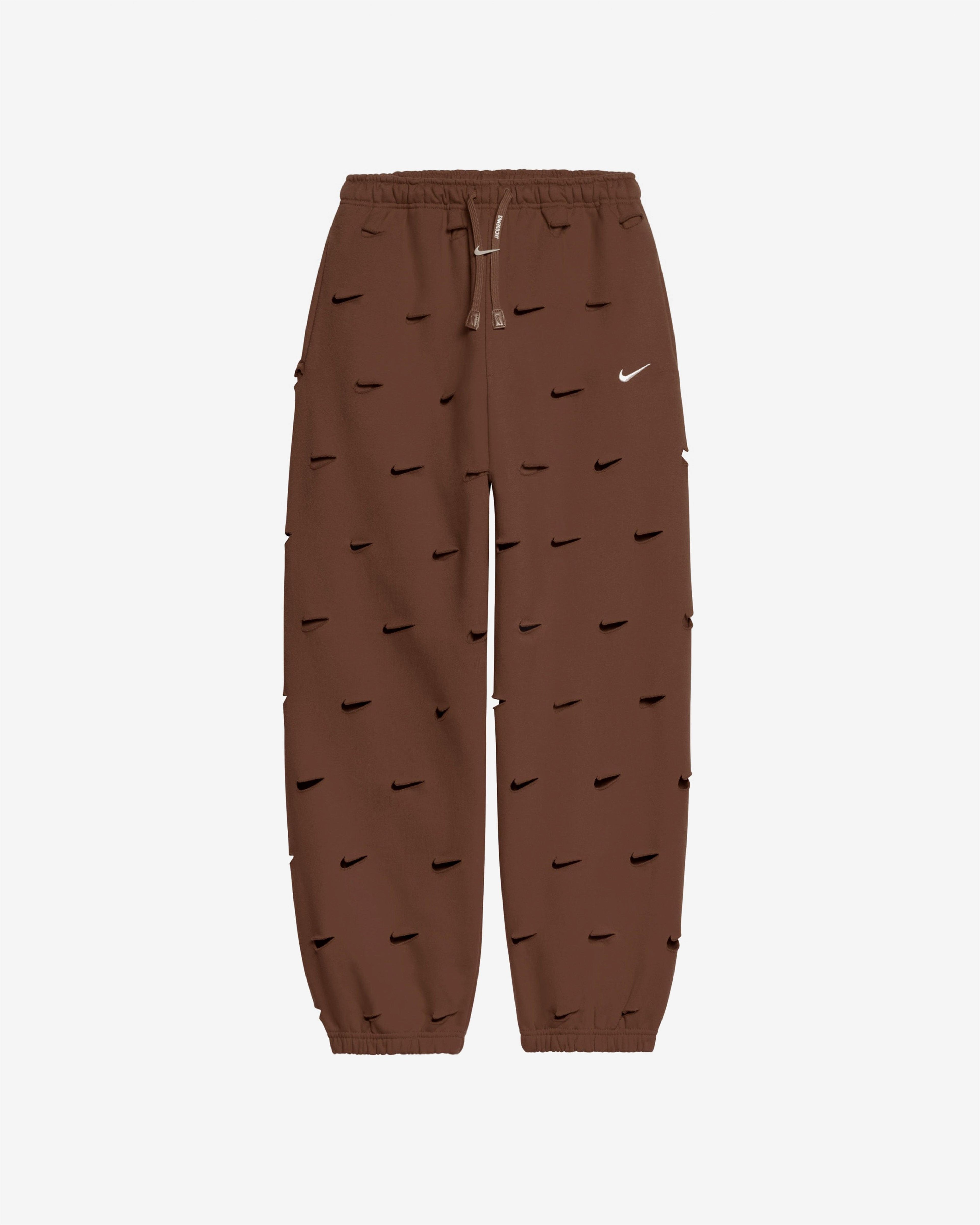 Nike - Jacquemus Swoosh Sweatpants - (Cacao) by NIKE