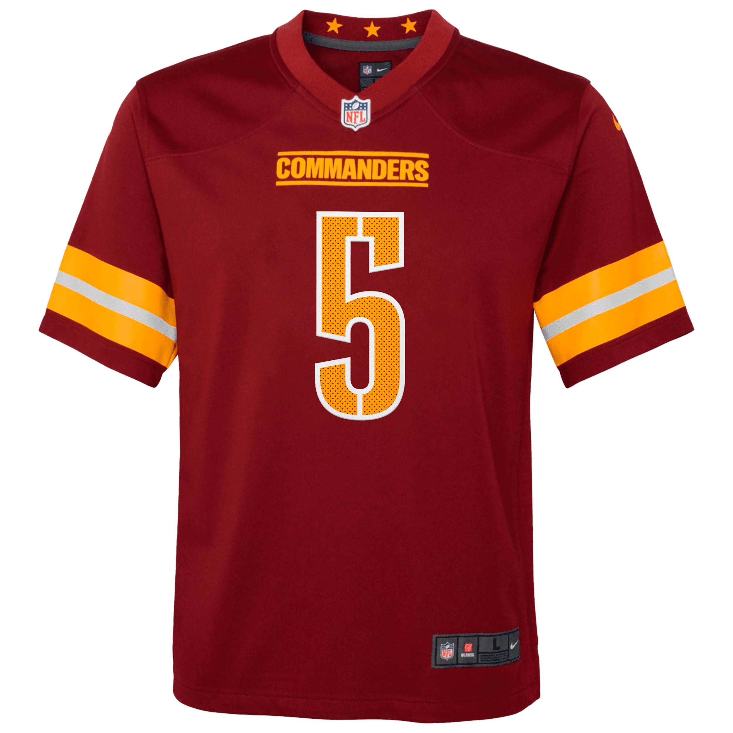 Nike Jayden Daniels Washington Commanders Big Kids' Game Jersey by NIKE