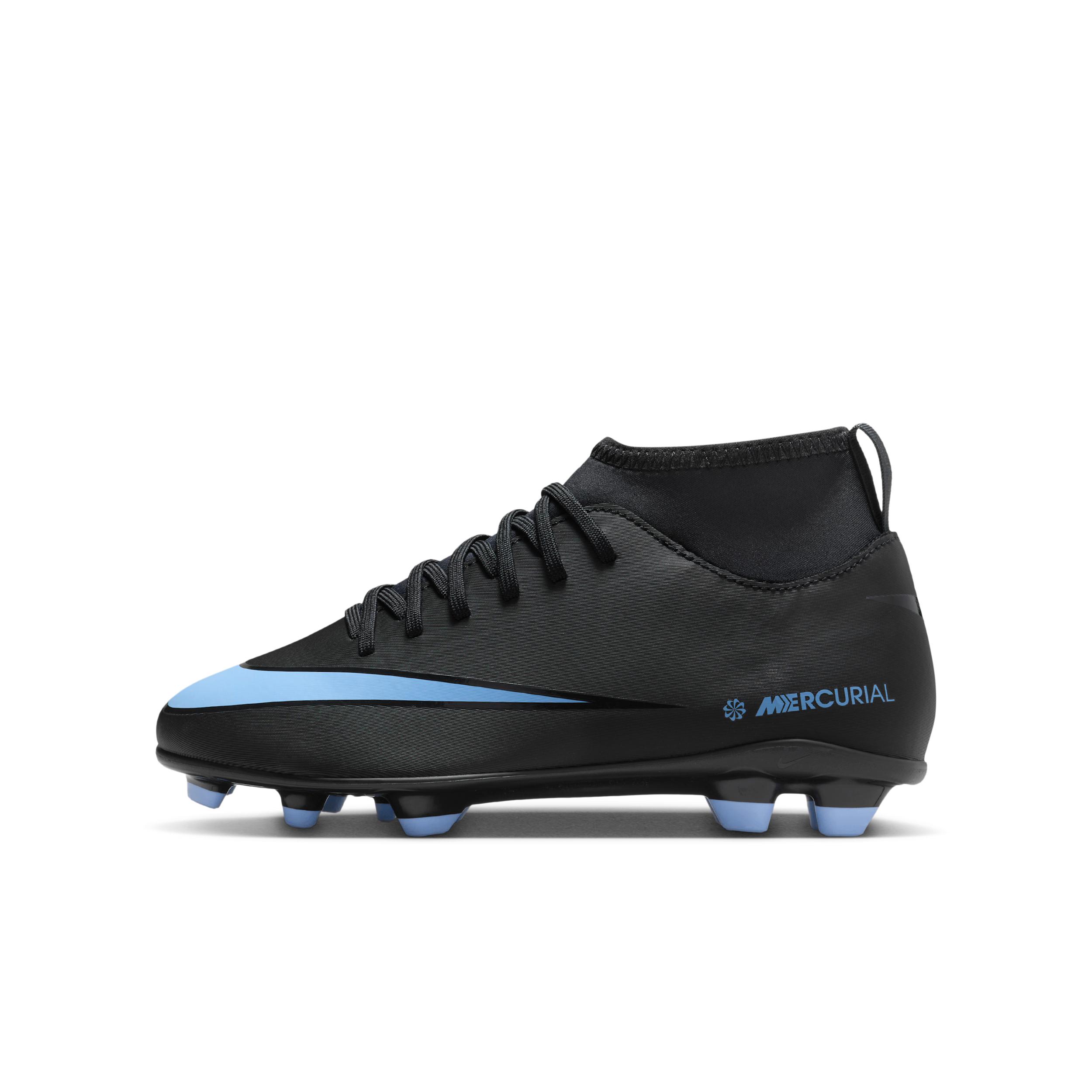 Nike Jr. Mercurial Superfly 10 Club Little/Big Kids' Multi-Ground High-Top Soccer Cleats by NIKE