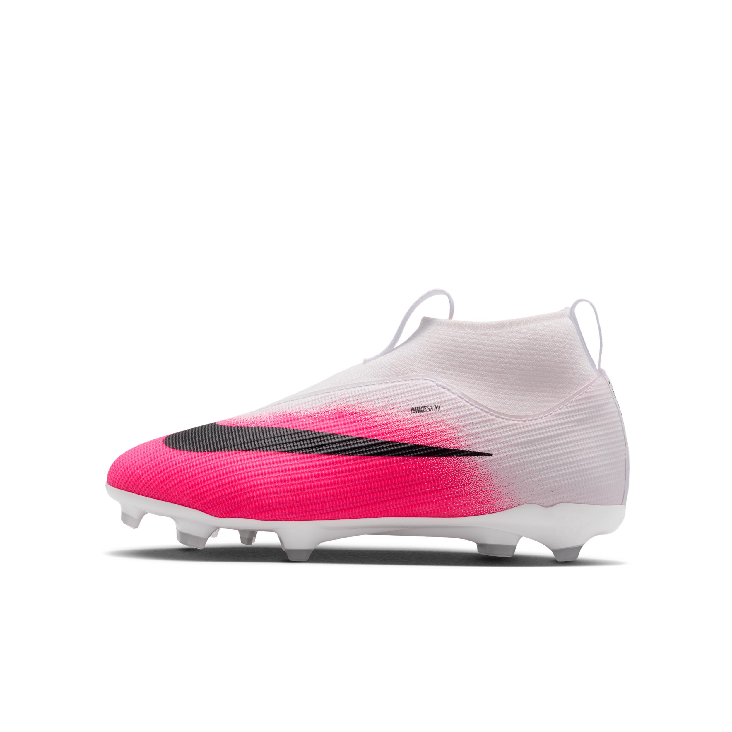 Nike Jr. Mercurial Superfly 11 Academy Big Kids' Multi-Ground High-Top Soccer Cleats by NIKE