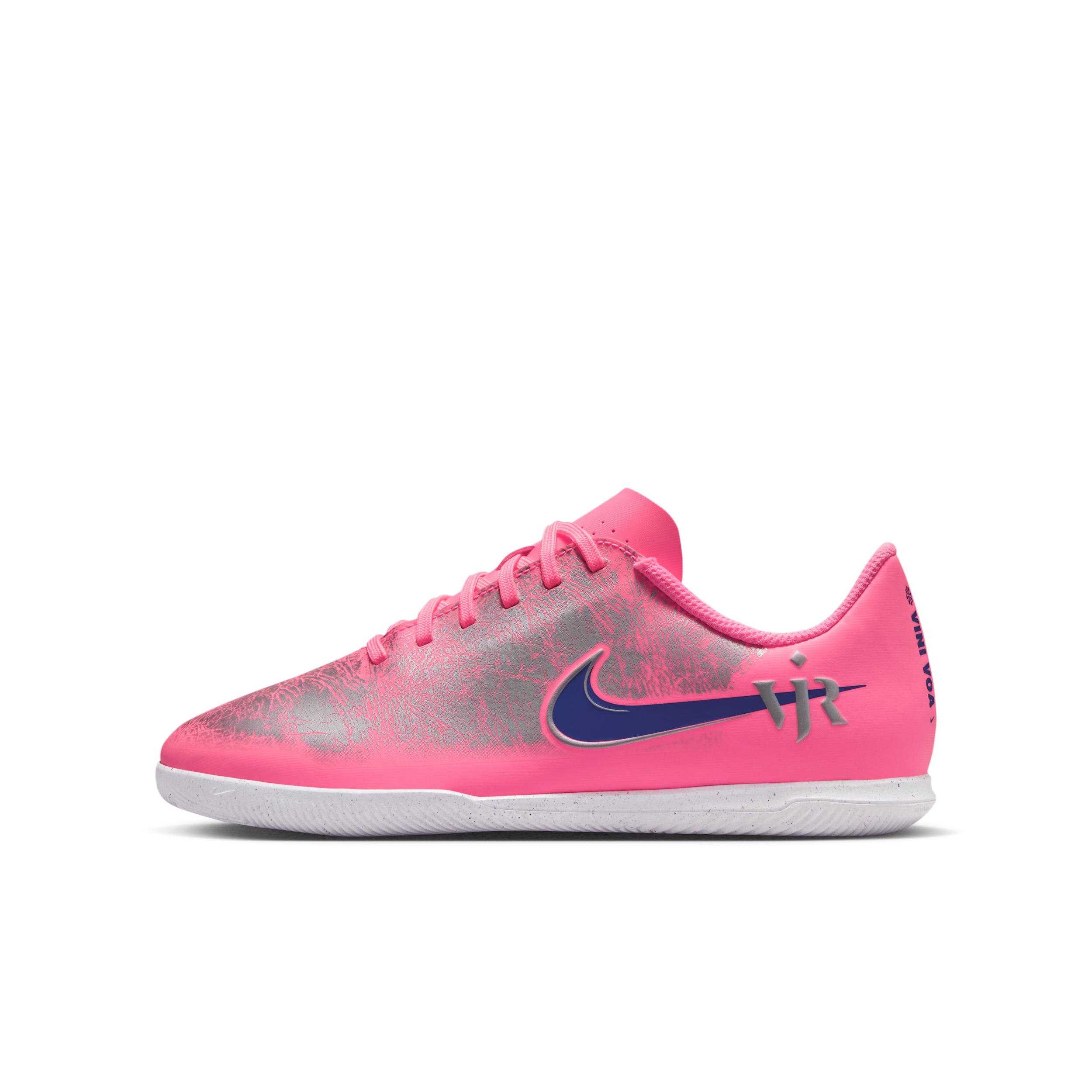Nike Jr. Mercurial Vapor 16 Club "Vini Jr." Big Kids' Indoor/Court Low-Top Soccer Shoes by NIKE