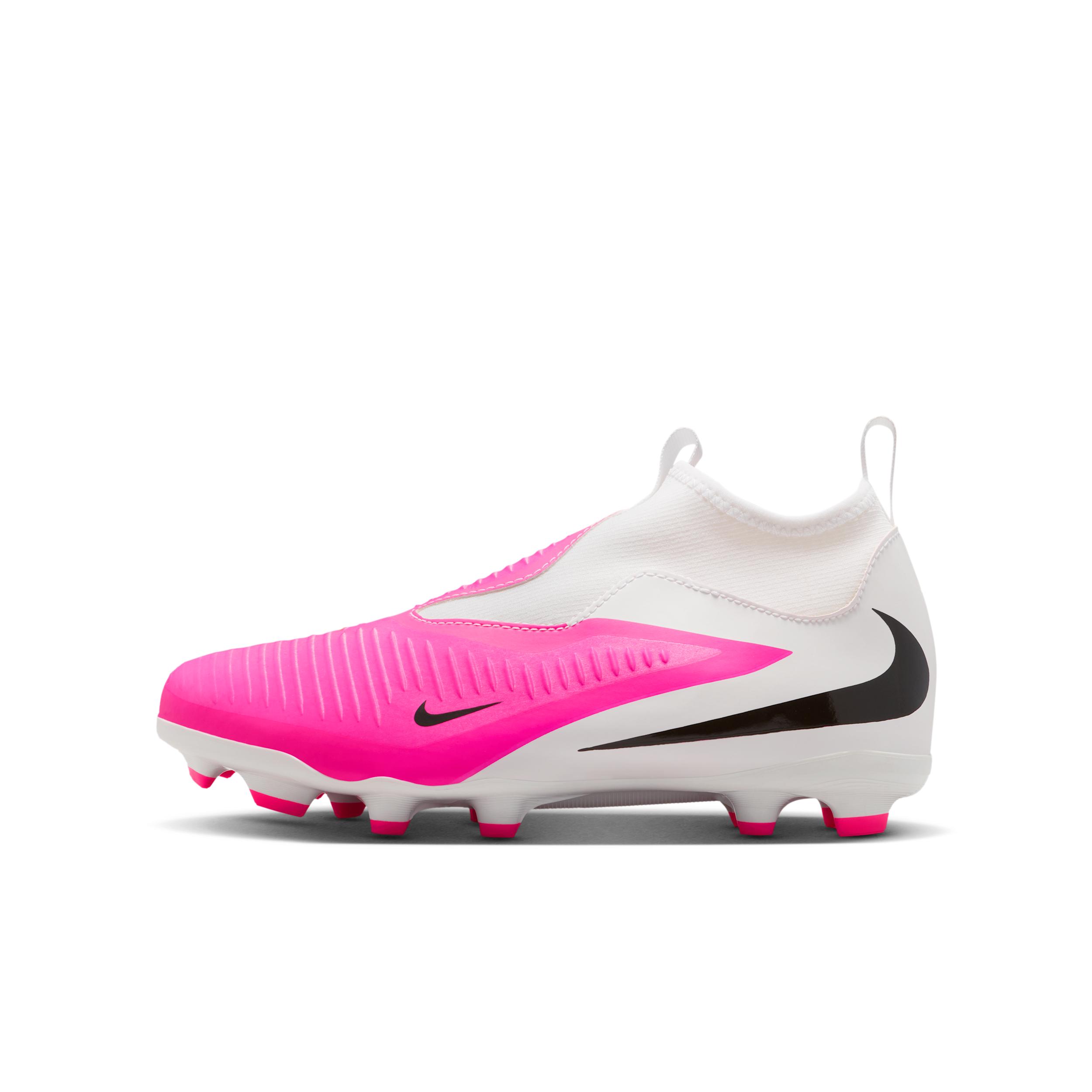 Nike Jr. Phantom 6 High Academy Big Kids' Multi-Ground Soccer Cleats by NIKE