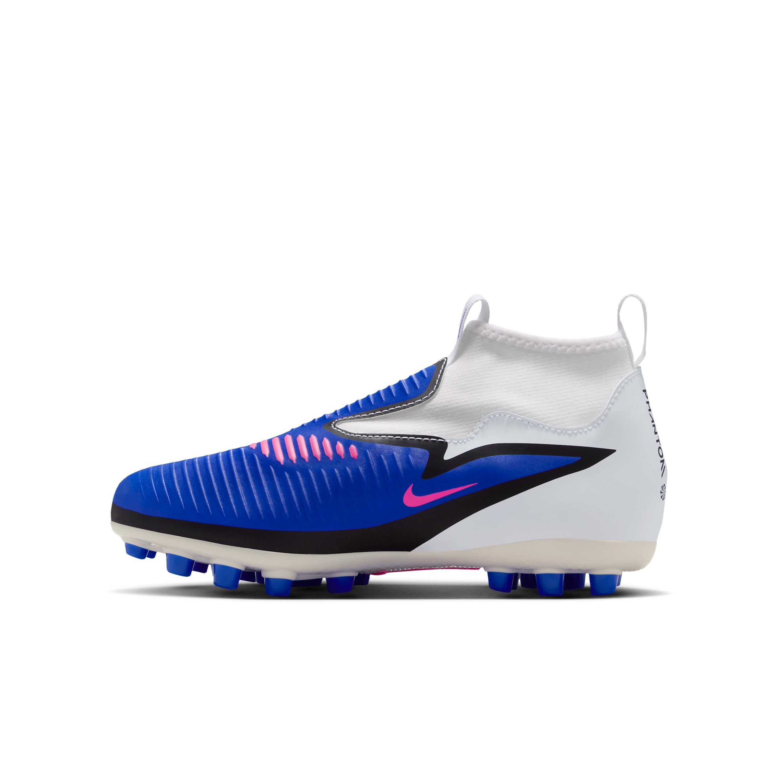 Nike Jr. Phantom 6 High Academy Big Kids' Multi-Ground Soccer Cleats by NIKE
