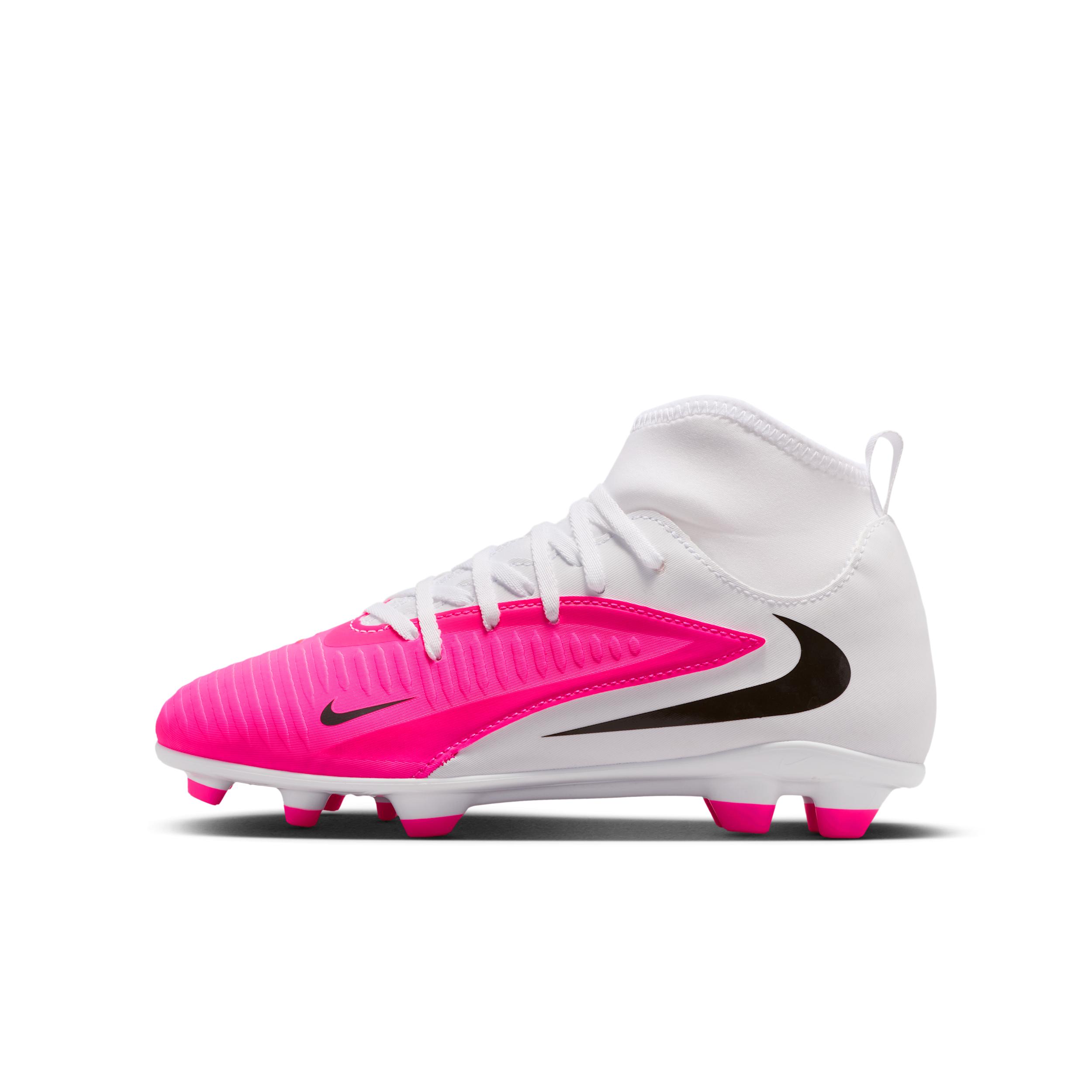 Nike Jr. Phantom 6 High Club Big Kids' Multi-Ground Soccer Cleats by NIKE