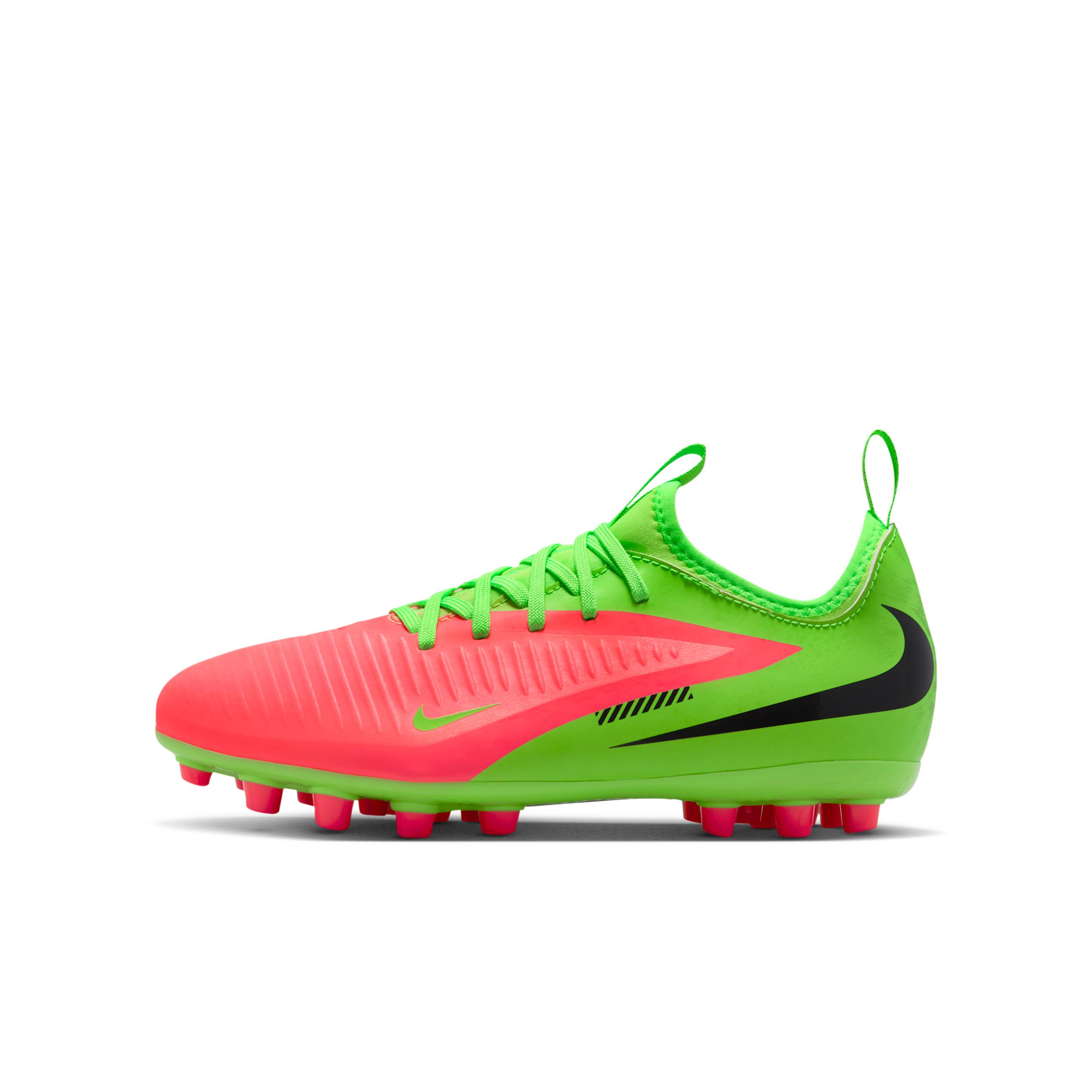 Nike Jr. Phantom 6 Low Academy "Erling Haaland" Big Kids' Artificial-Grass Soccer Cleats by NIKE