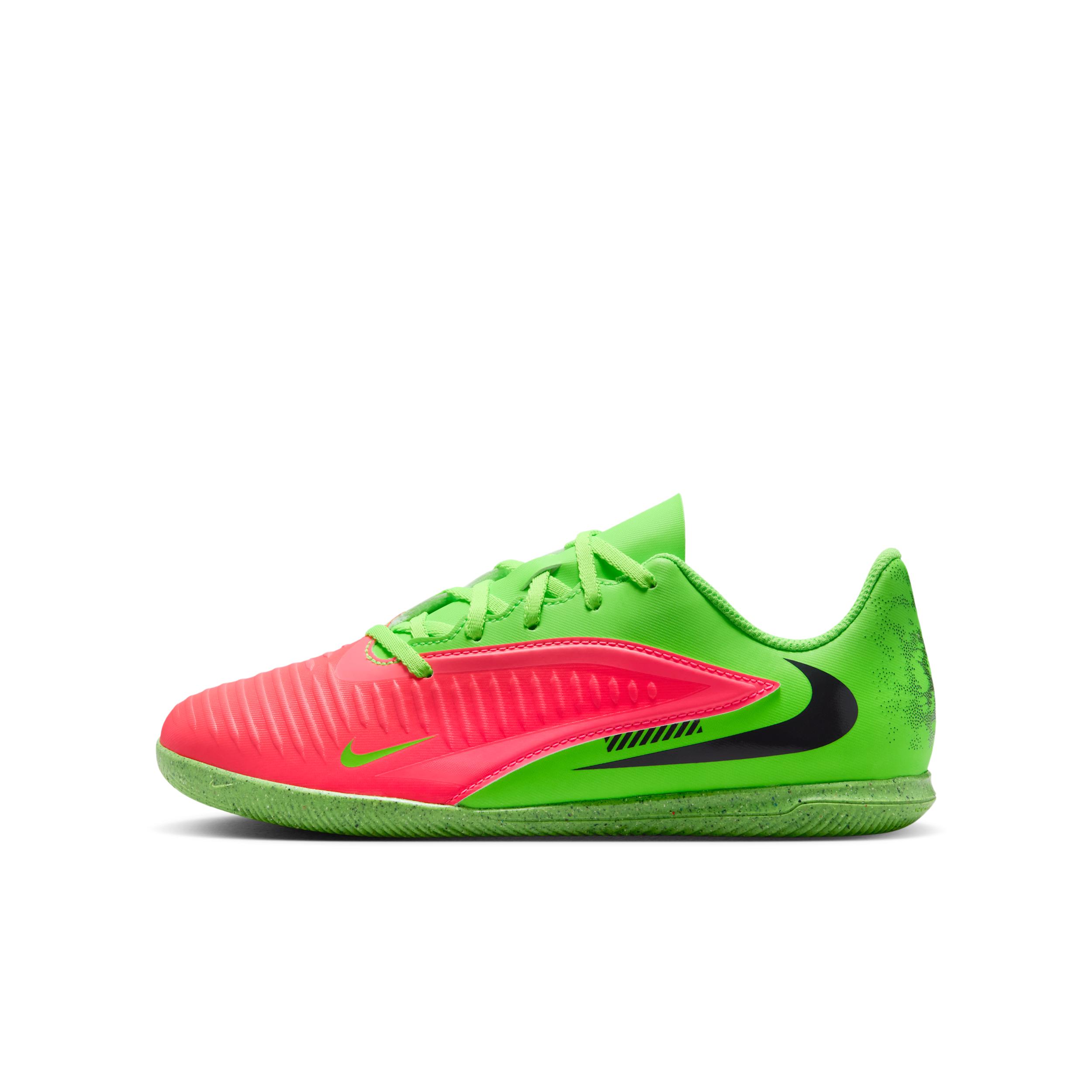 Nike Jr. Phantom 6 Low Club "Erling Haaland" Big Kids' Indoor/Court Soccer Shoes by NIKE