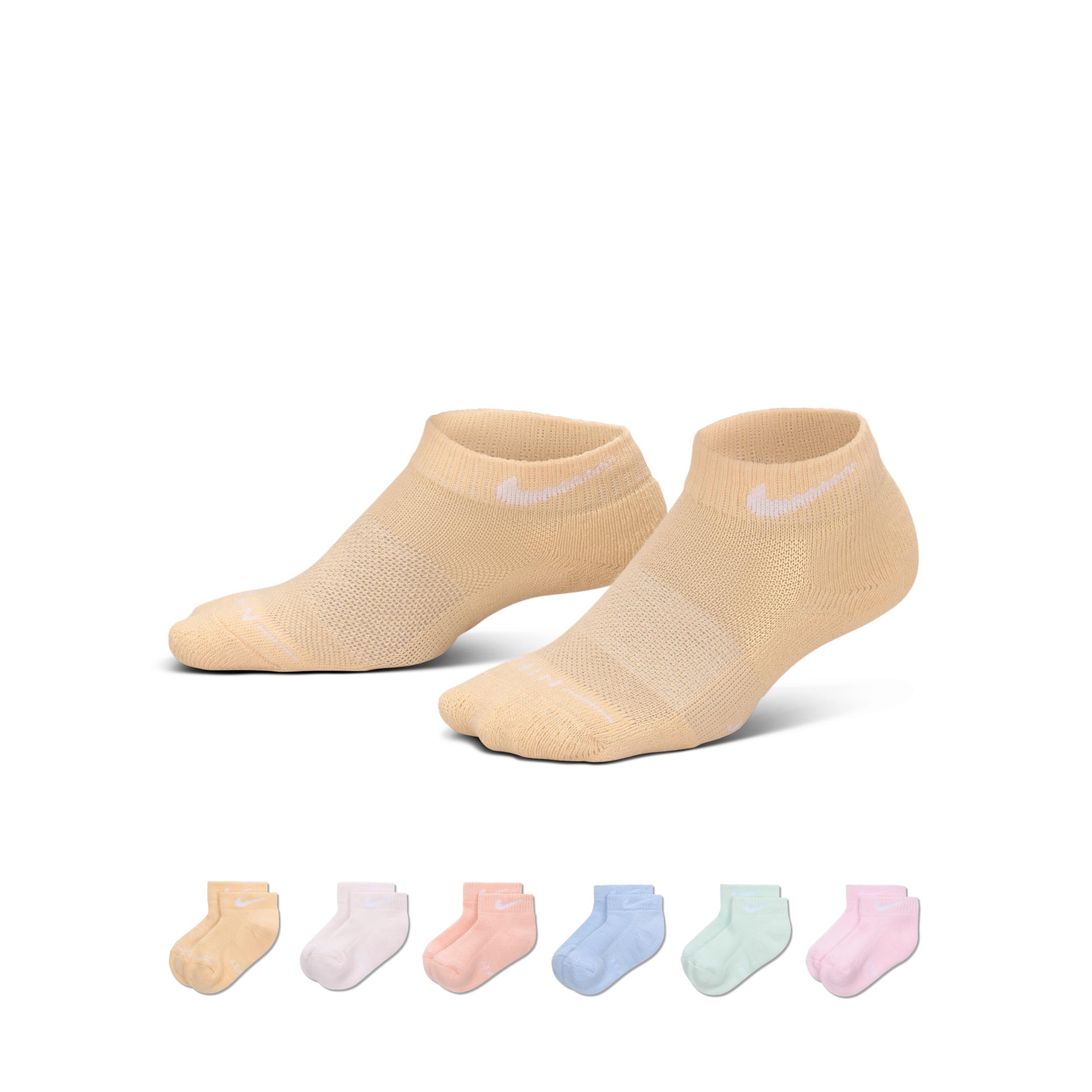 Nike Kids' Dri-FIT Elevated Everyday Low Socks (6 Pairs) by NIKE