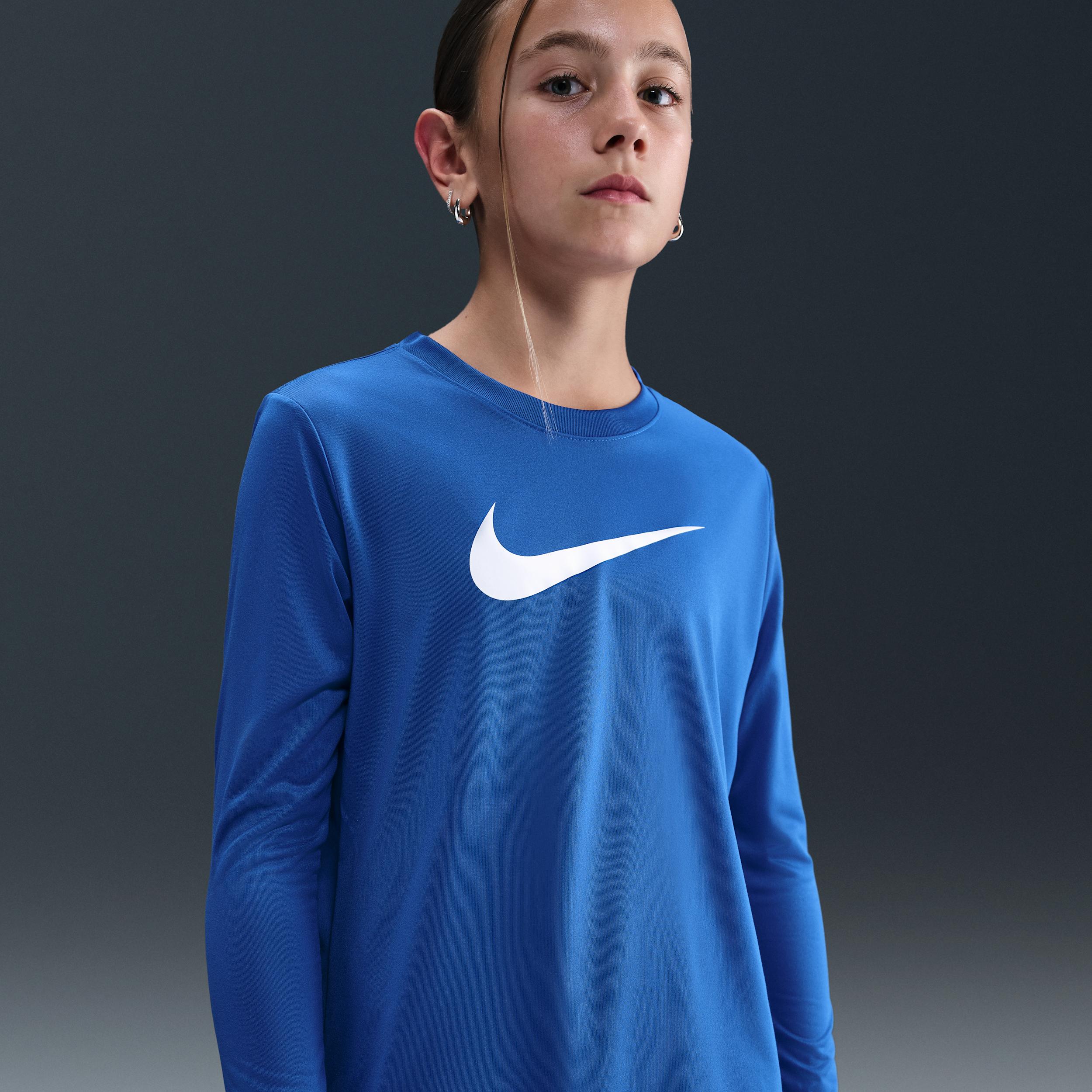 Nike Legend Big Kids' Dri-FIT Long-Sleeve T-Shirt by NIKE