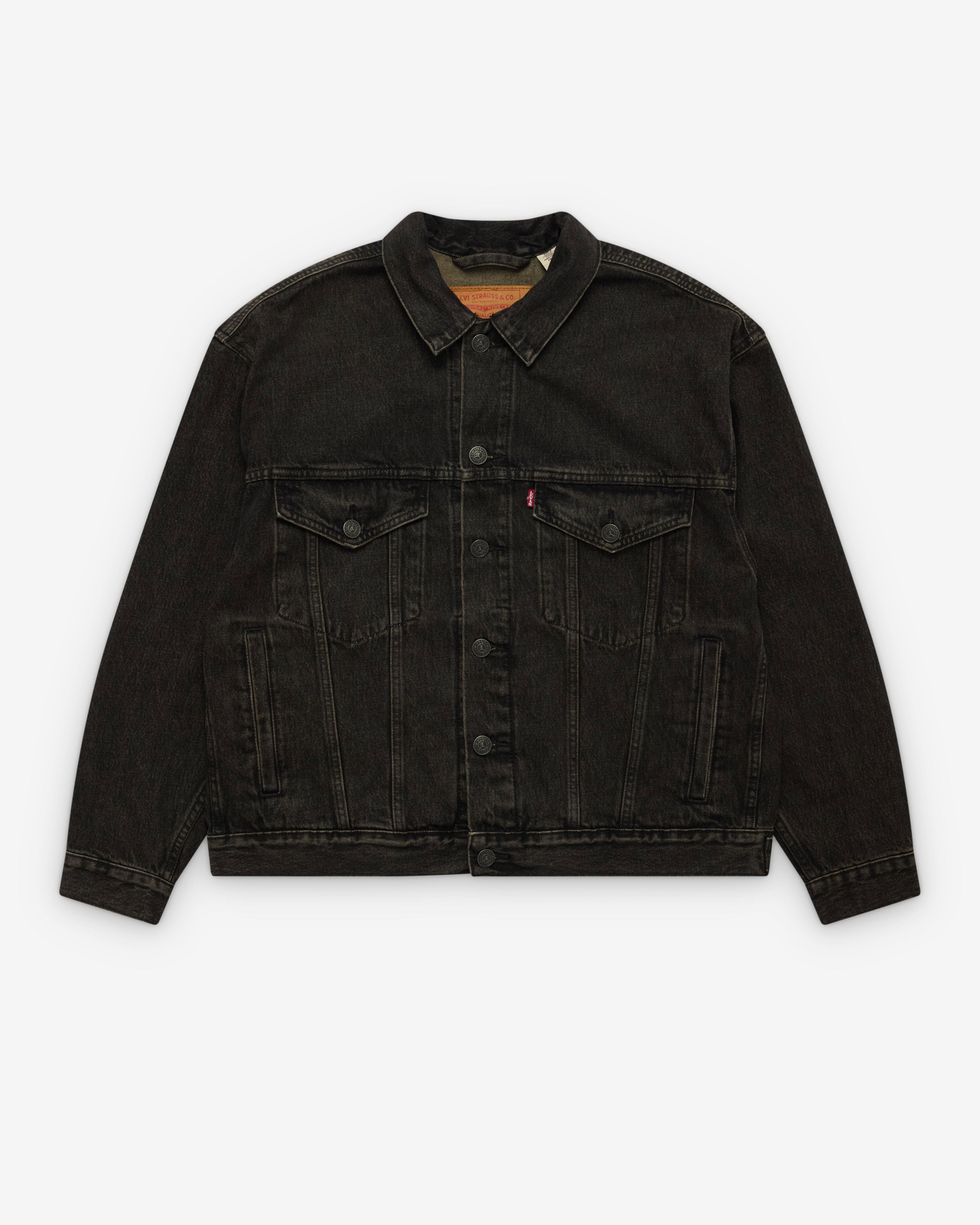 Nike - Levi's Jordan Type III Trucker Jacket - (Black) by NIKE