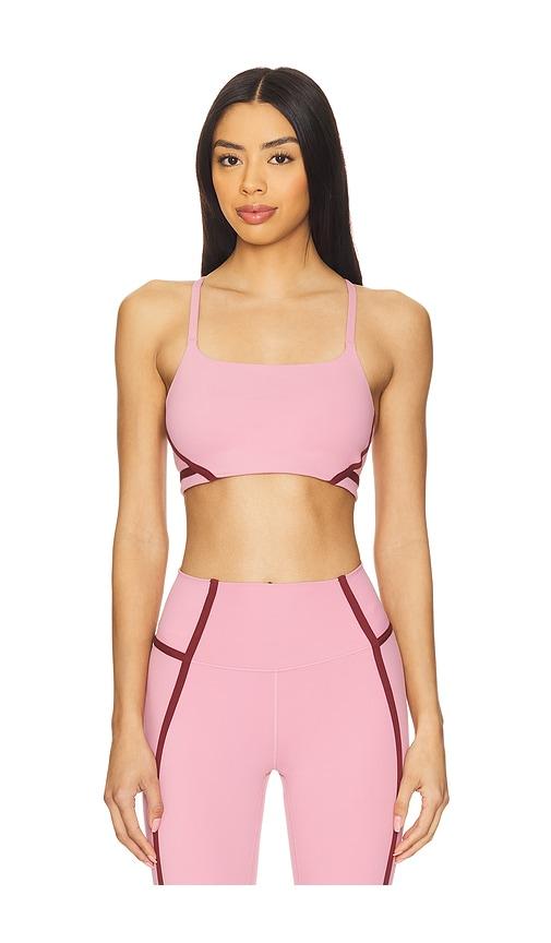 Nike Light-Support Lightly Lined Sports Bra in Pink by NIKE