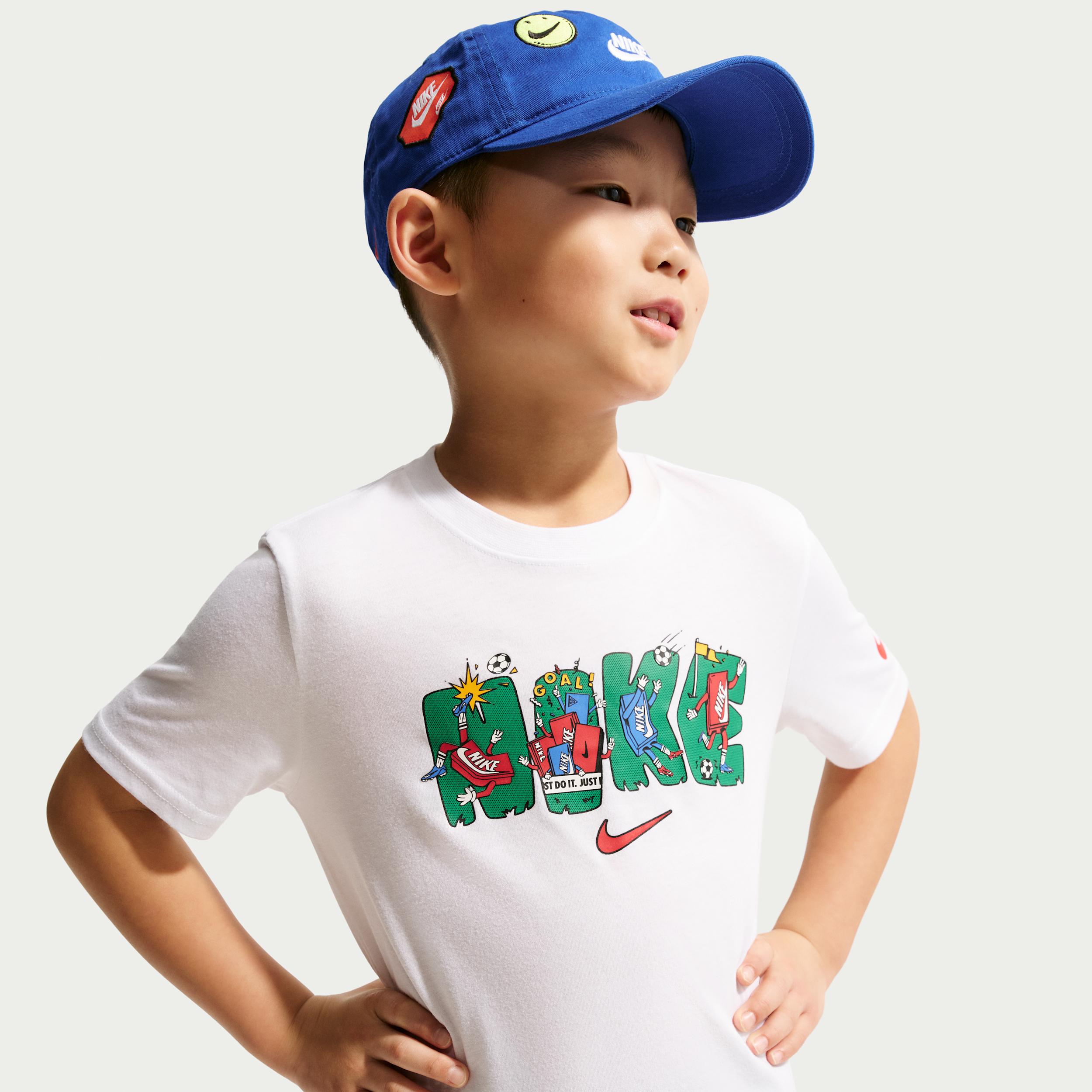 Nike Little Kids' Boxy Multi-Sport Graphic T-Shirt by NIKE