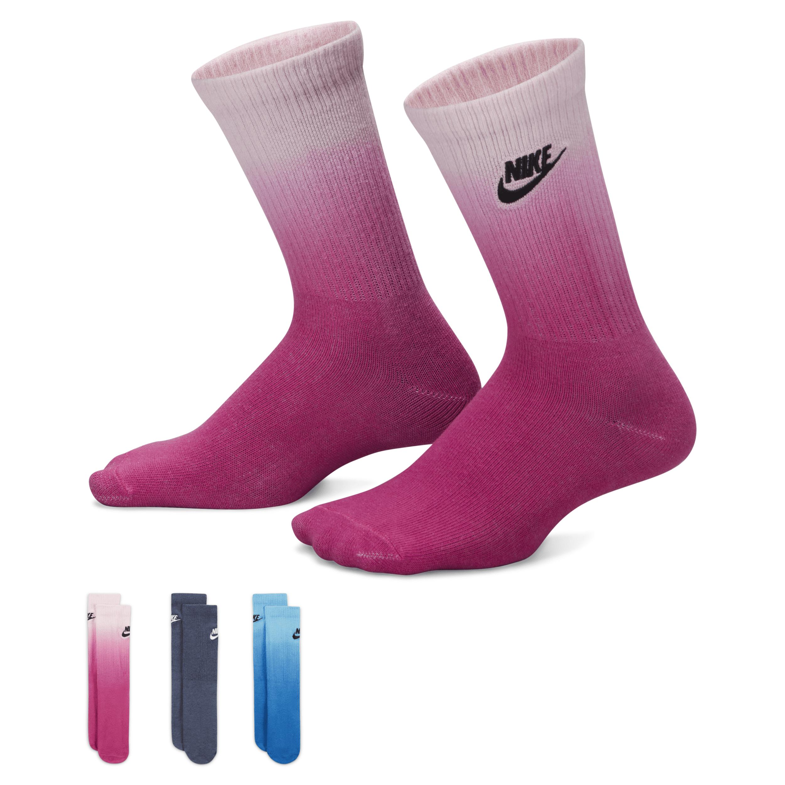 Nike Little Kids' Crew Socks (3-Pack) by NIKE