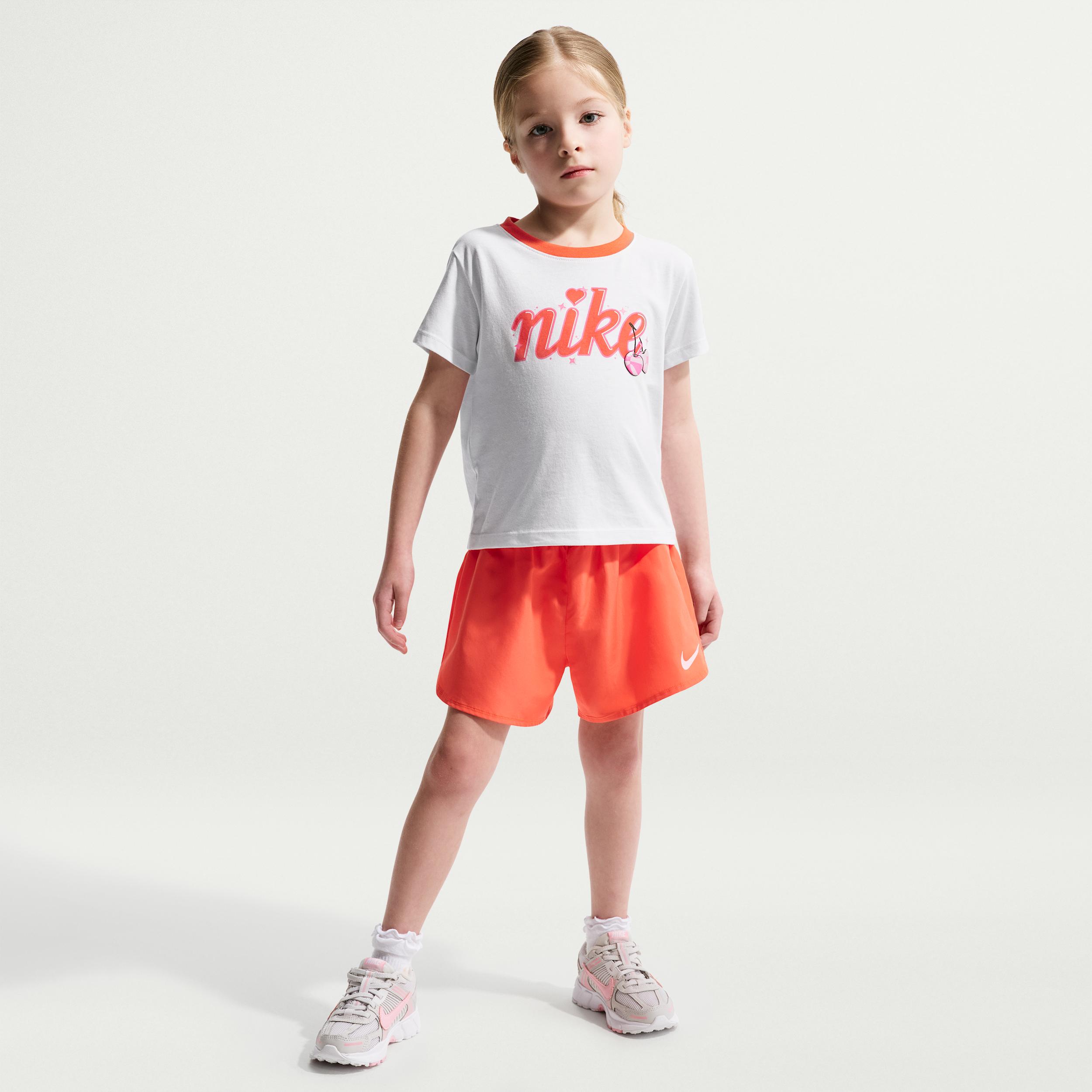 Nike Little Kids' Dri-FIT T-Shirt and Crossover Shorts Set by NIKE
