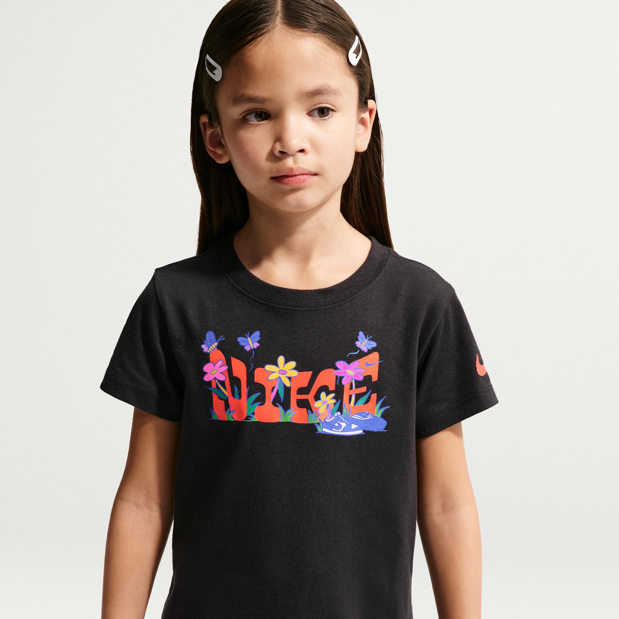 Nike Little Kids' Floral Jersey T-Shirt by NIKE