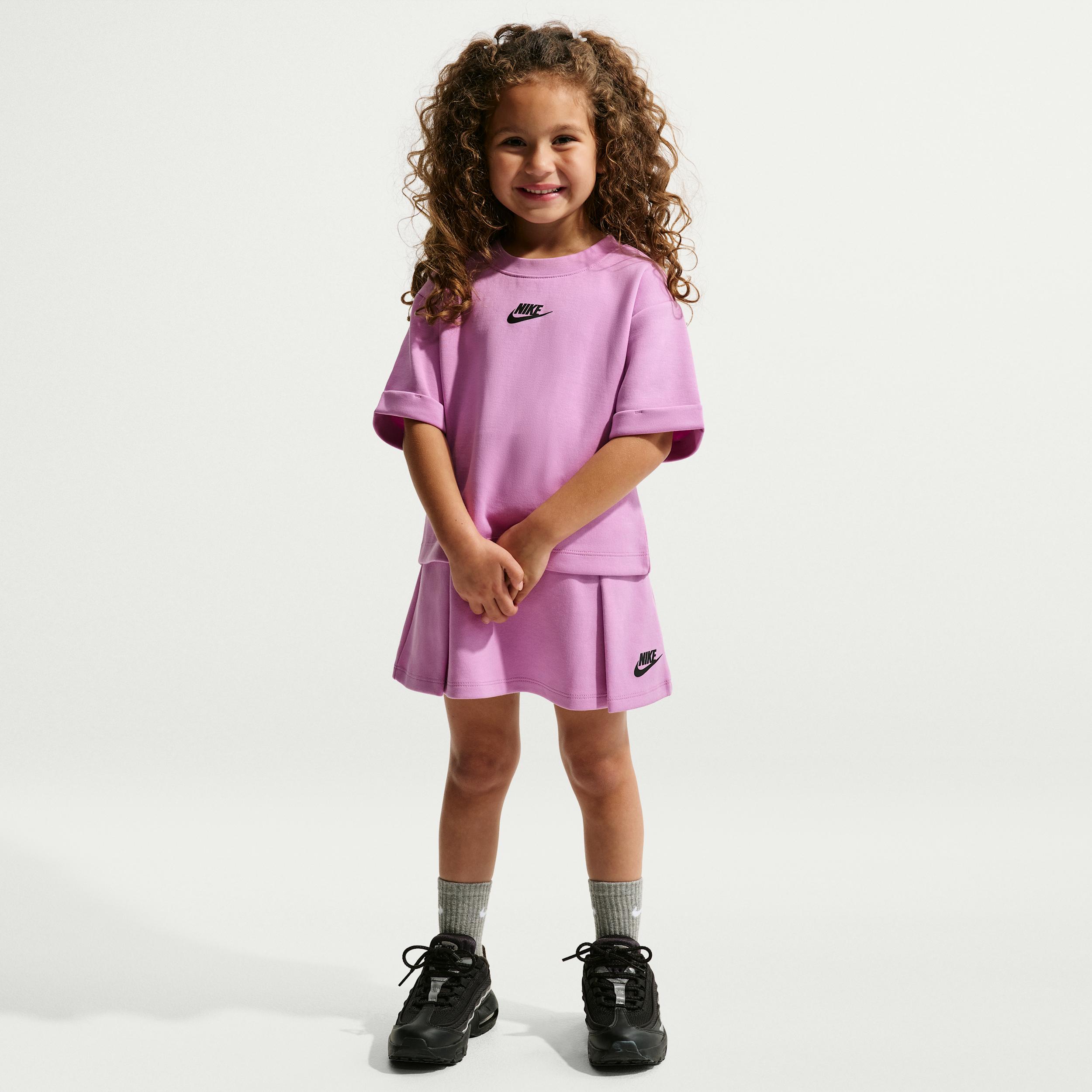 Nike Little Kids' Tech Fleece 2-Piece Skirt Set by NIKE