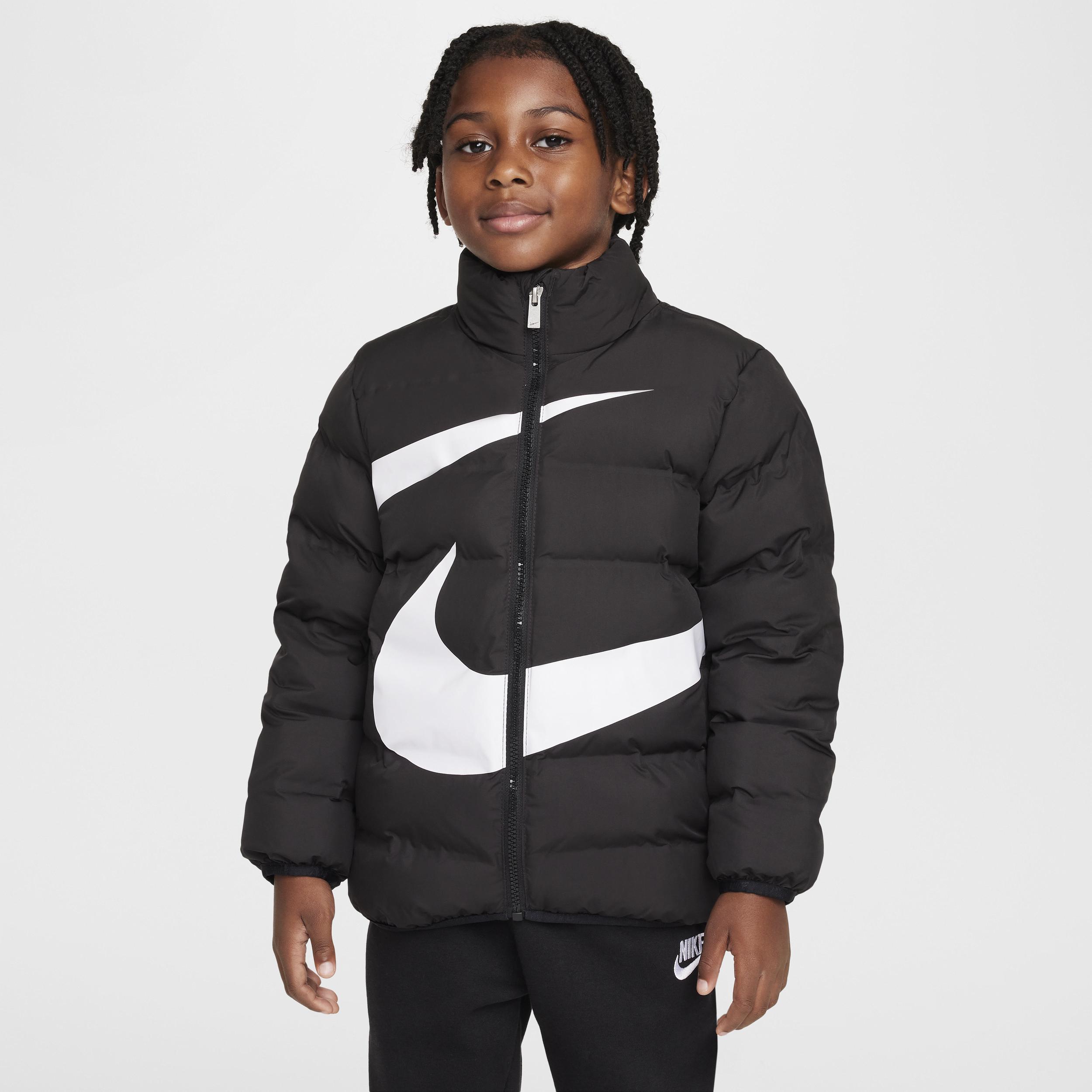 Nike Little Kids' Wrapped Swoosh Debossed Quilted Jacket by NIKE