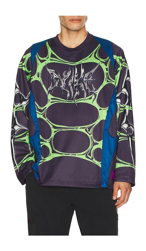 Nike Long-Sleeved Jersey in Blue by NIKE