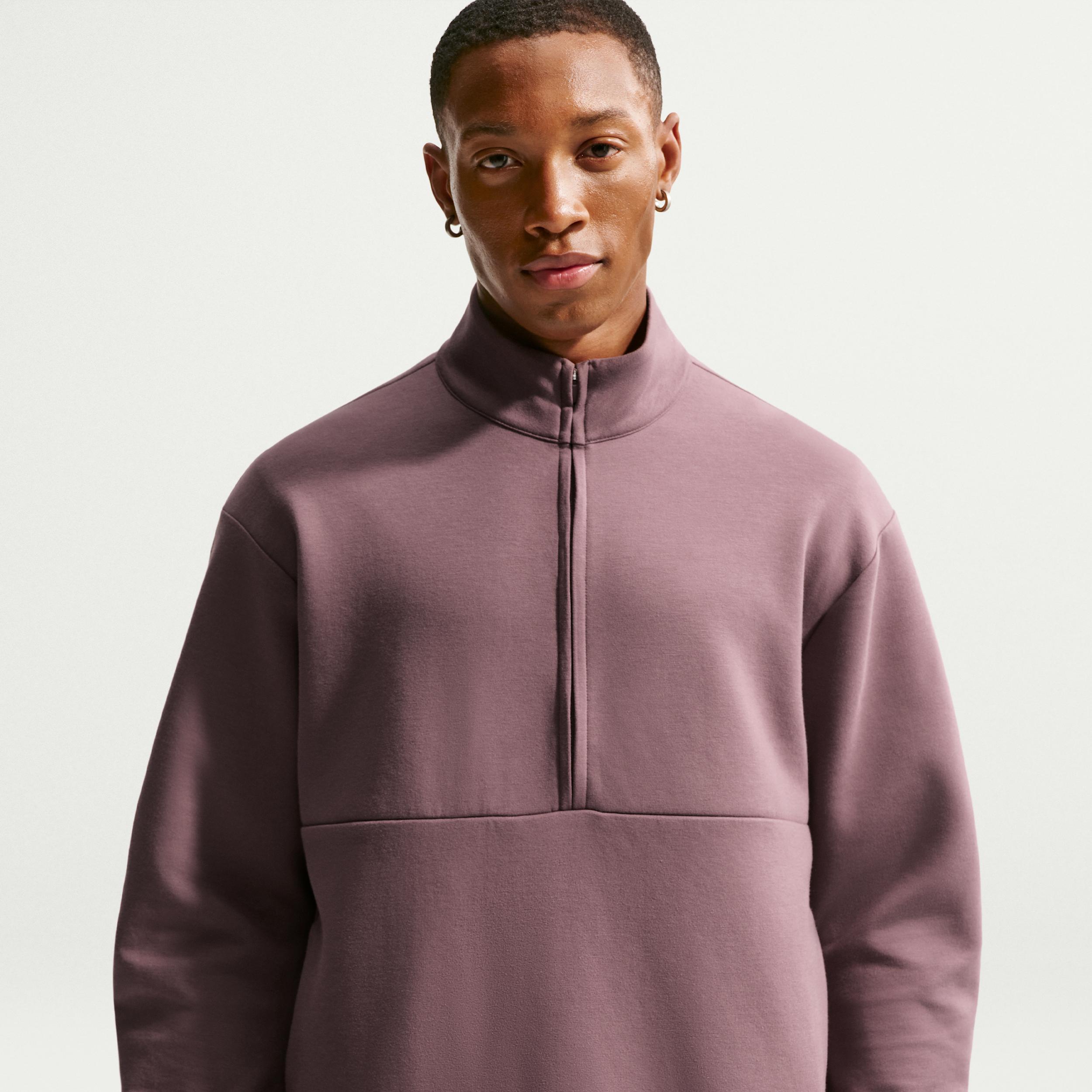 Nike Men's 24.7 ImpossiblySoft Dri-FIT 1/2-Zip Top by NIKE