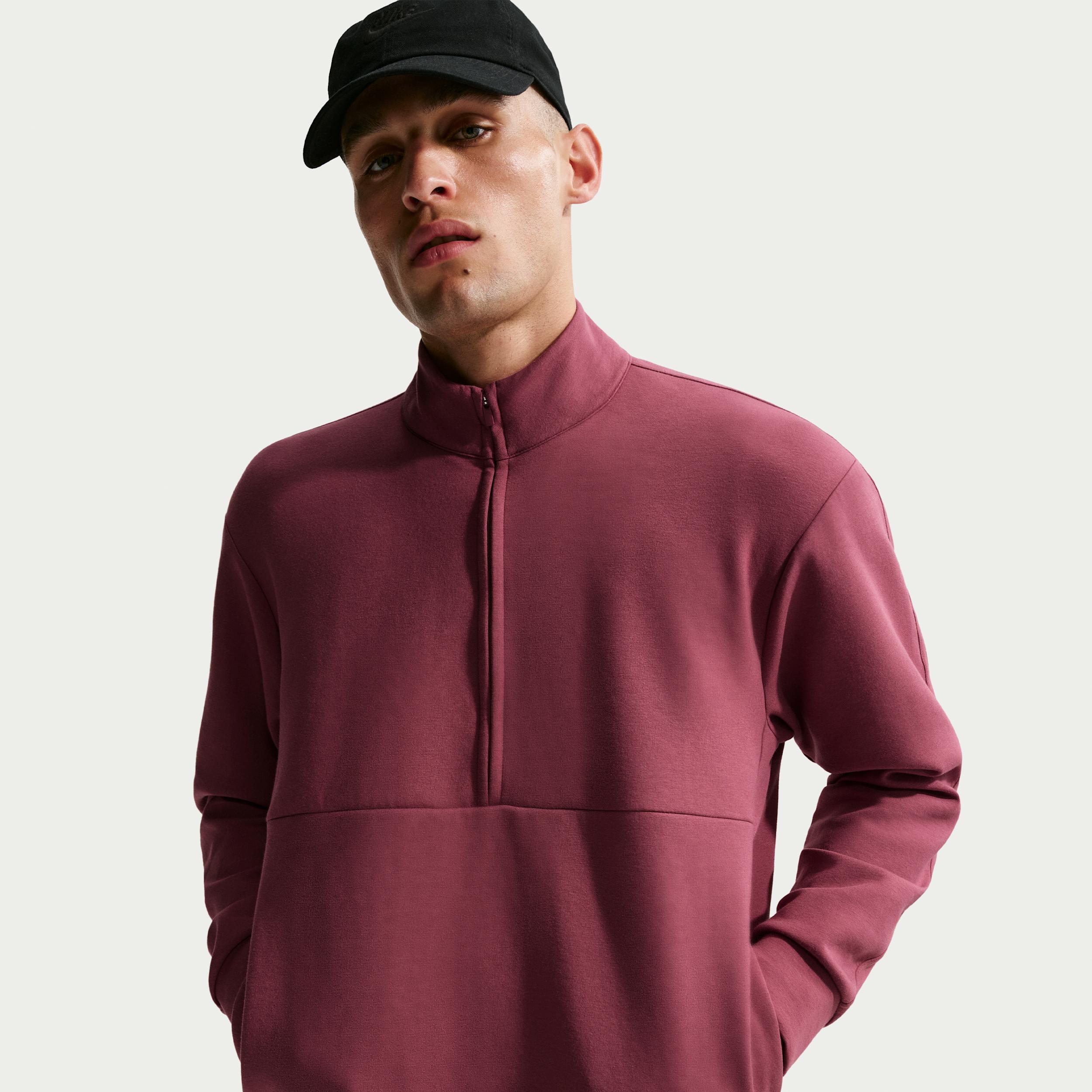 Nike Men's 24.7 ImpossiblySoft Dri-FIT 1/2-Zip Top by NIKE