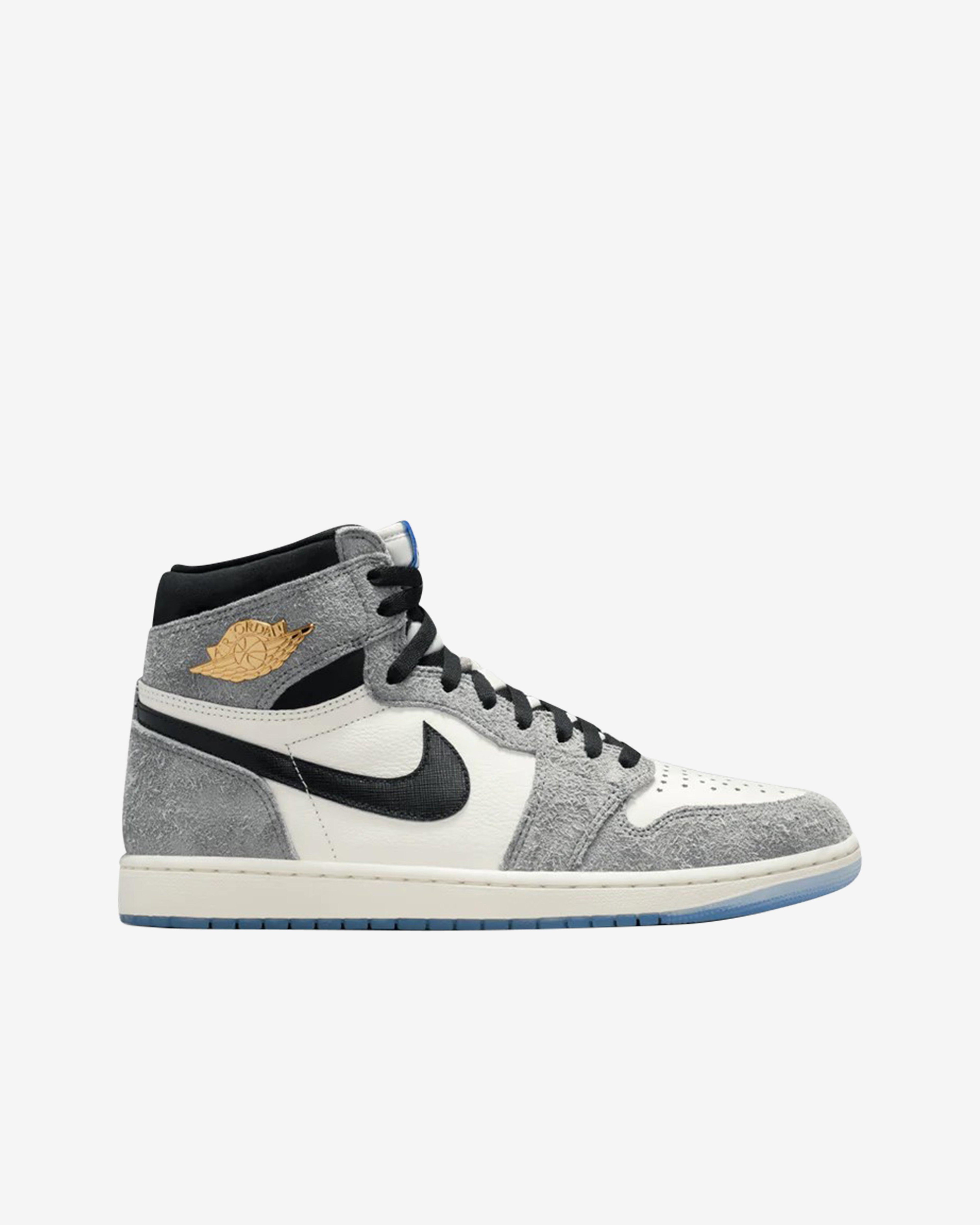 Nike - Men's Air Jordan 1 High Retro Sneakers - (Cool Grey) by NIKE
