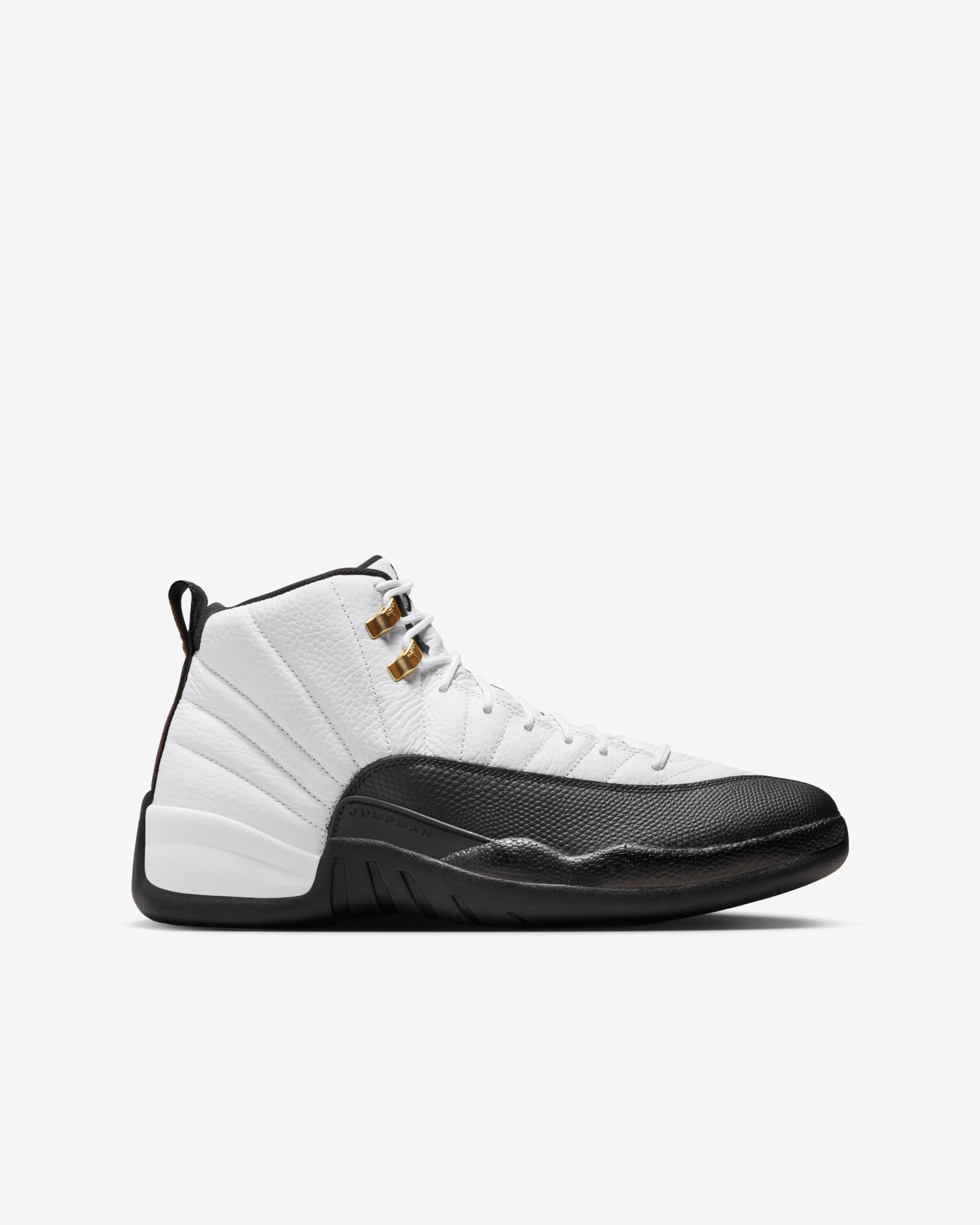 Nike - Men's Air Jordan 12 Retro - (White/Black) by NIKE