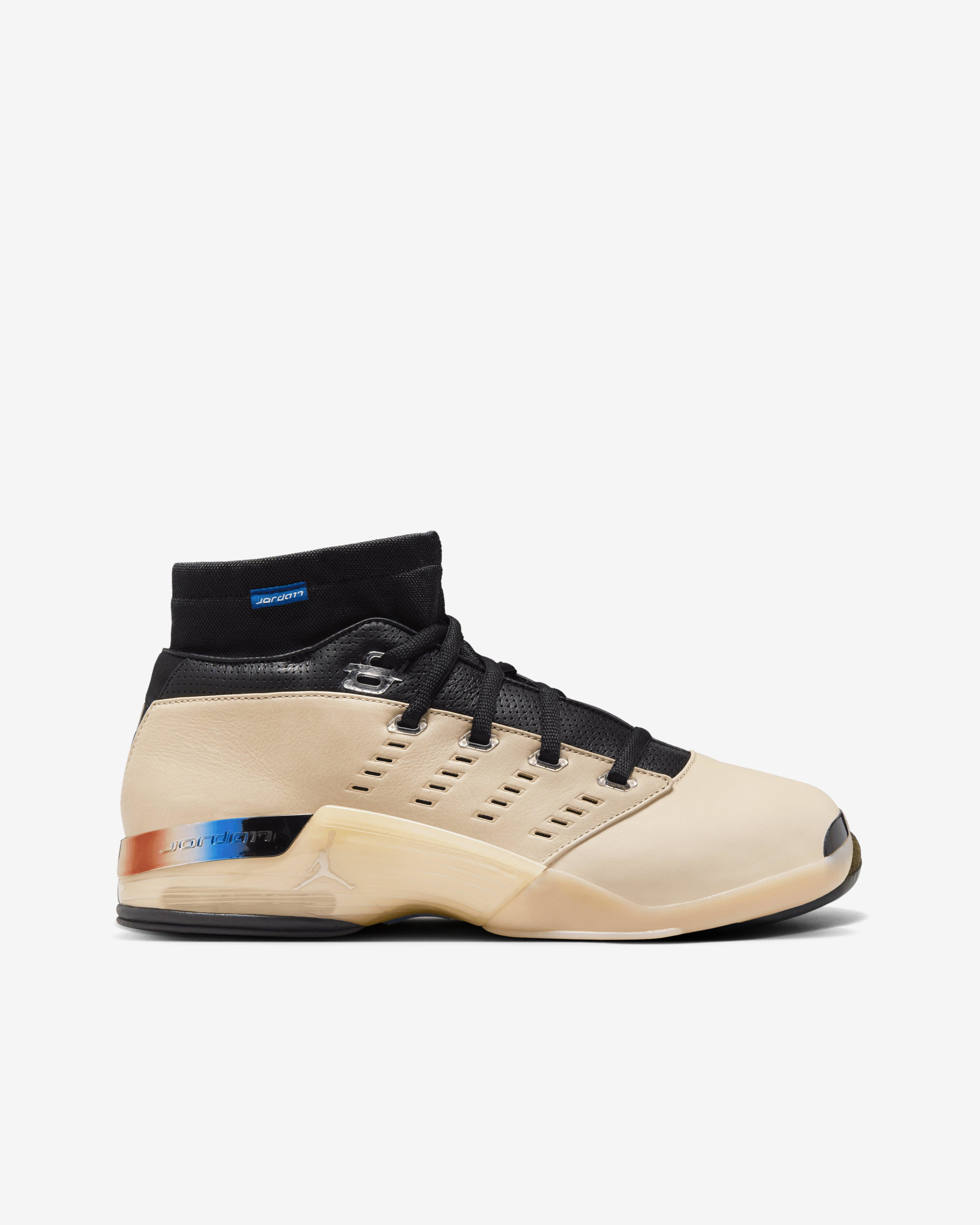 Nike - Men's Air Jordan 17 Retro Low - (Beach/Metallic Silver) by NIKE