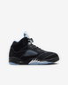 Nike - Men's Air Jordan 5 Black Carolina Sneakers - (Black/University Blue) by NIKE Nike - Men's Air Jordan 5 Black Carolina Sneakers - (Black/University Blue) by NIKE