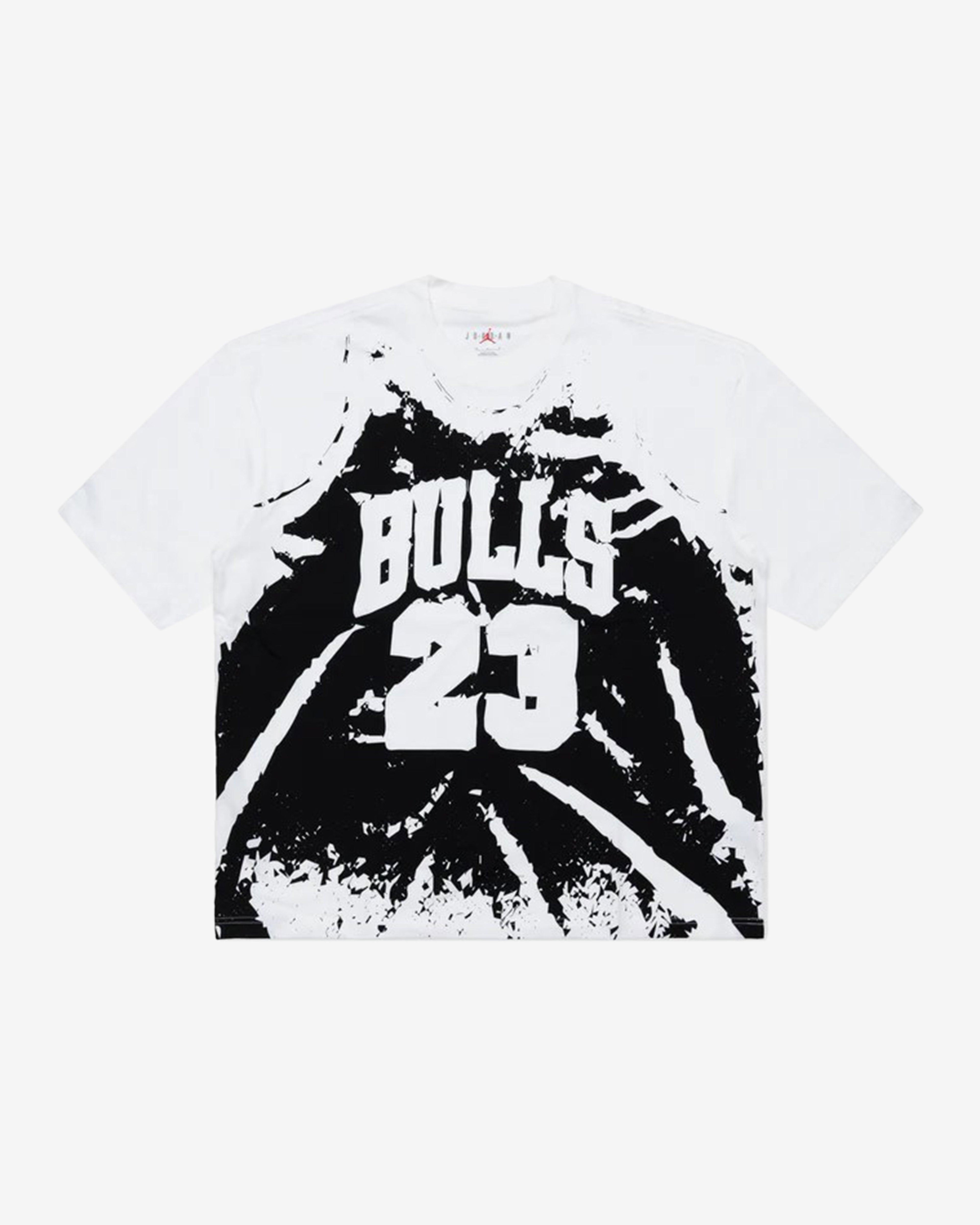 Nike - Men's Air Jordan M J Jersey SS OS T-Shirt - (White/Black) by NIKE