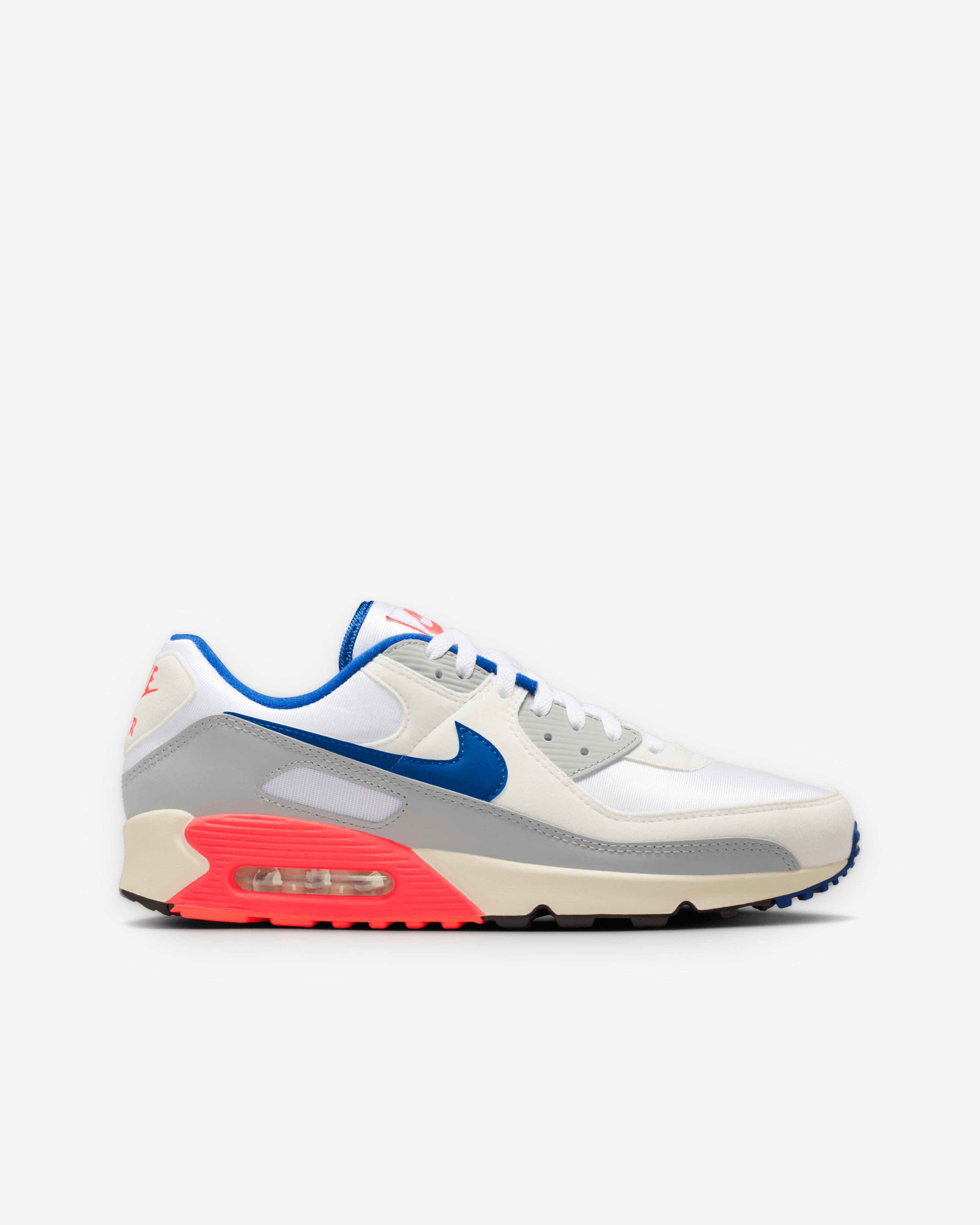 Nike - Men's Air Max 90 QS - (Base Grey/Sport Royal) by NIKE
