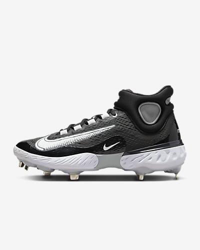 Nike Men's Alpha Huarache Elite 4 Mid Baseball Cleats by NIKE