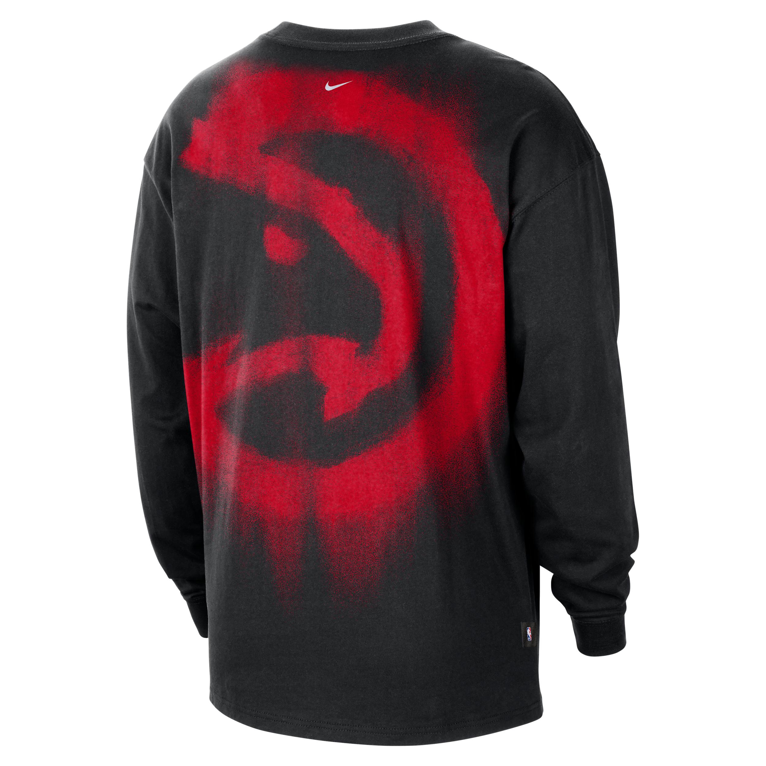 Nike Men's Atlanta Hawks Standard Issue Basketball Long-Sleeve Top by NIKE