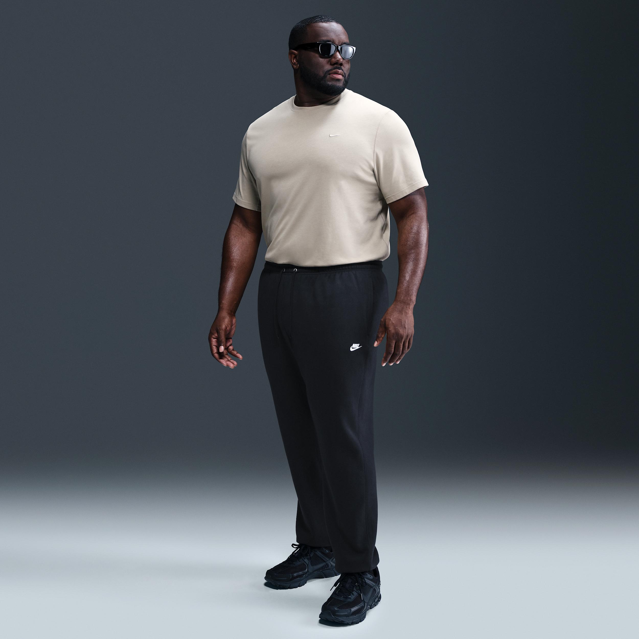 Nike Men's Club Cuffed Brushed Fleece Pants by NIKE