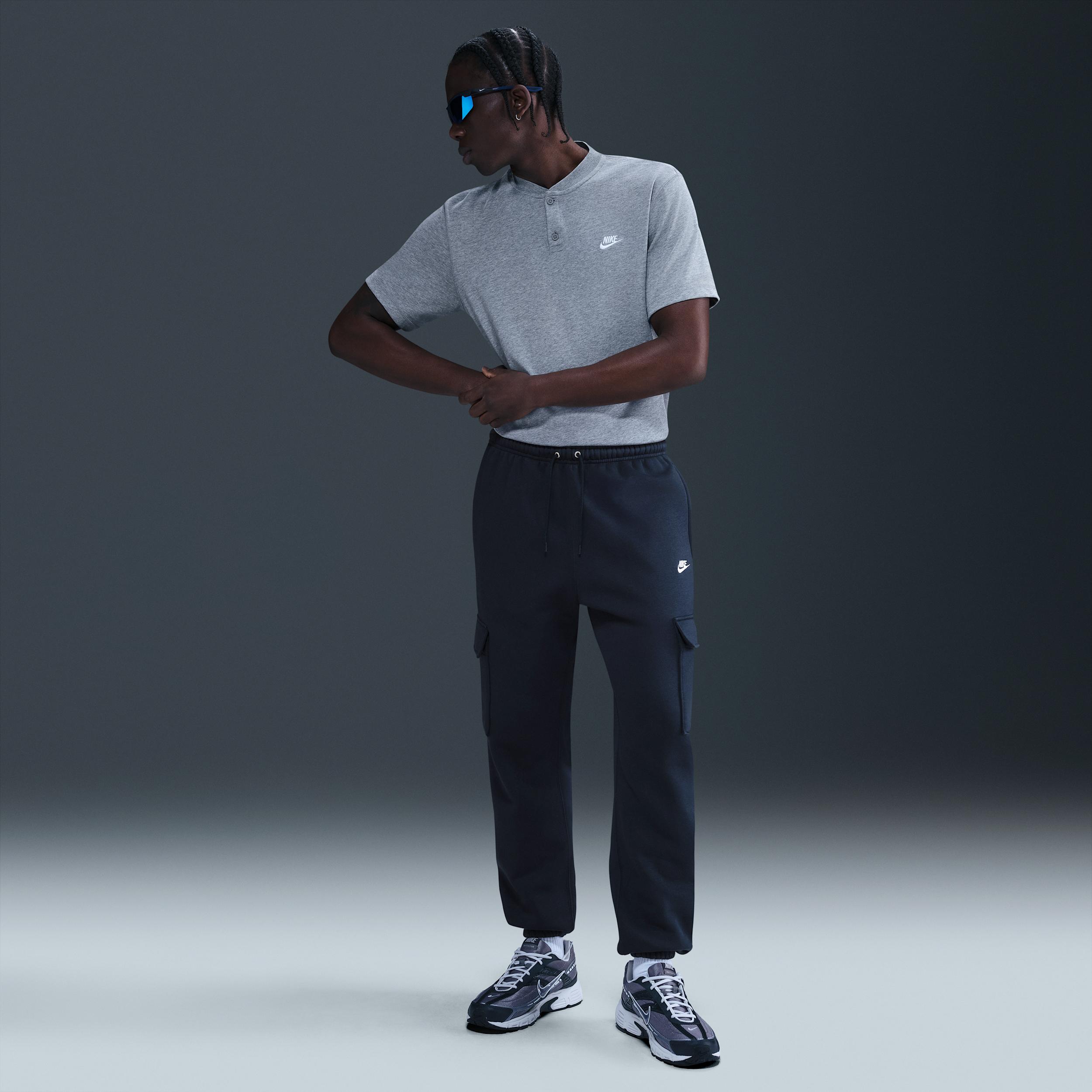 Nike Men's Club Fleece Cargo Pants by NIKE