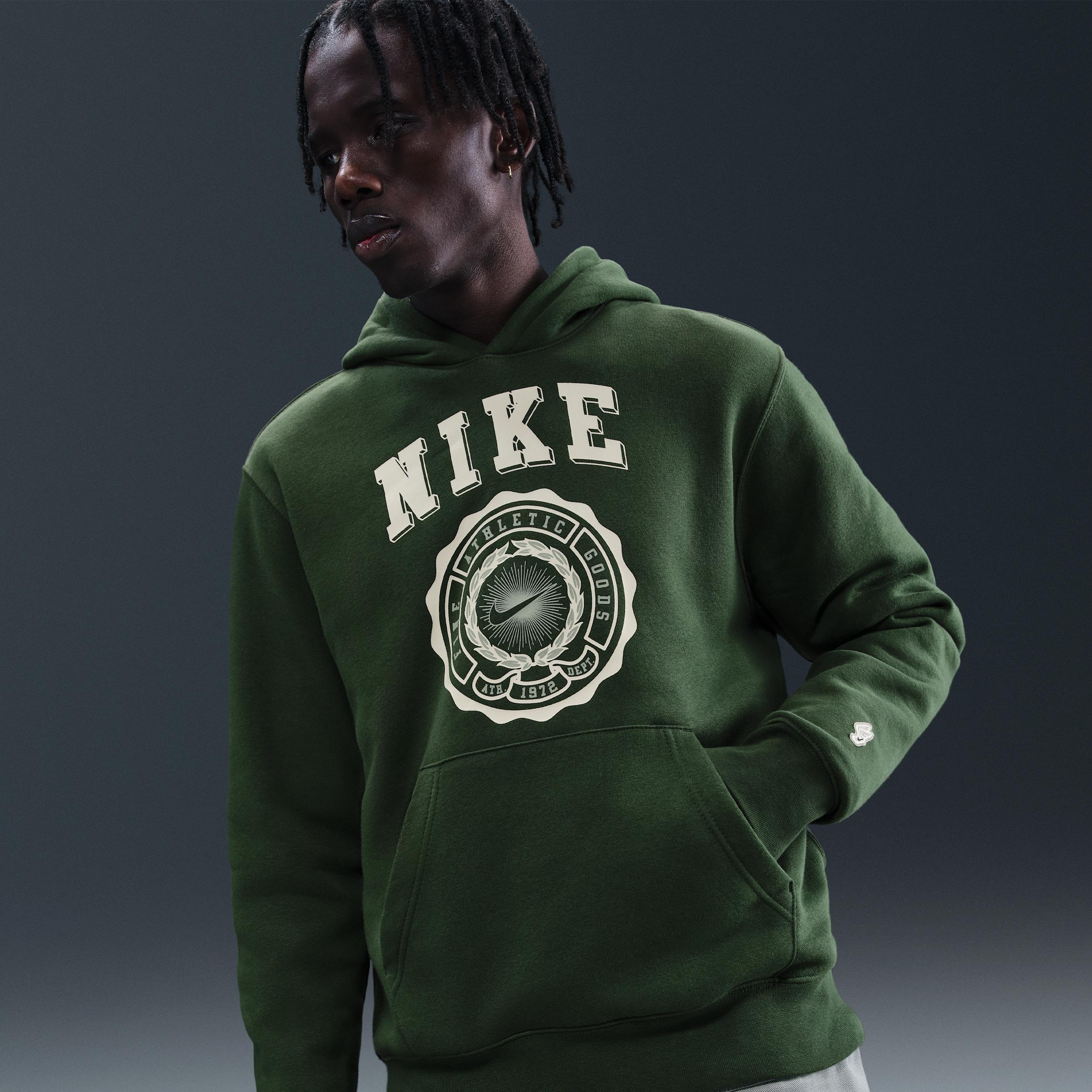 Nike Men's Club Pull-Over Fleece Hoodie by NIKE