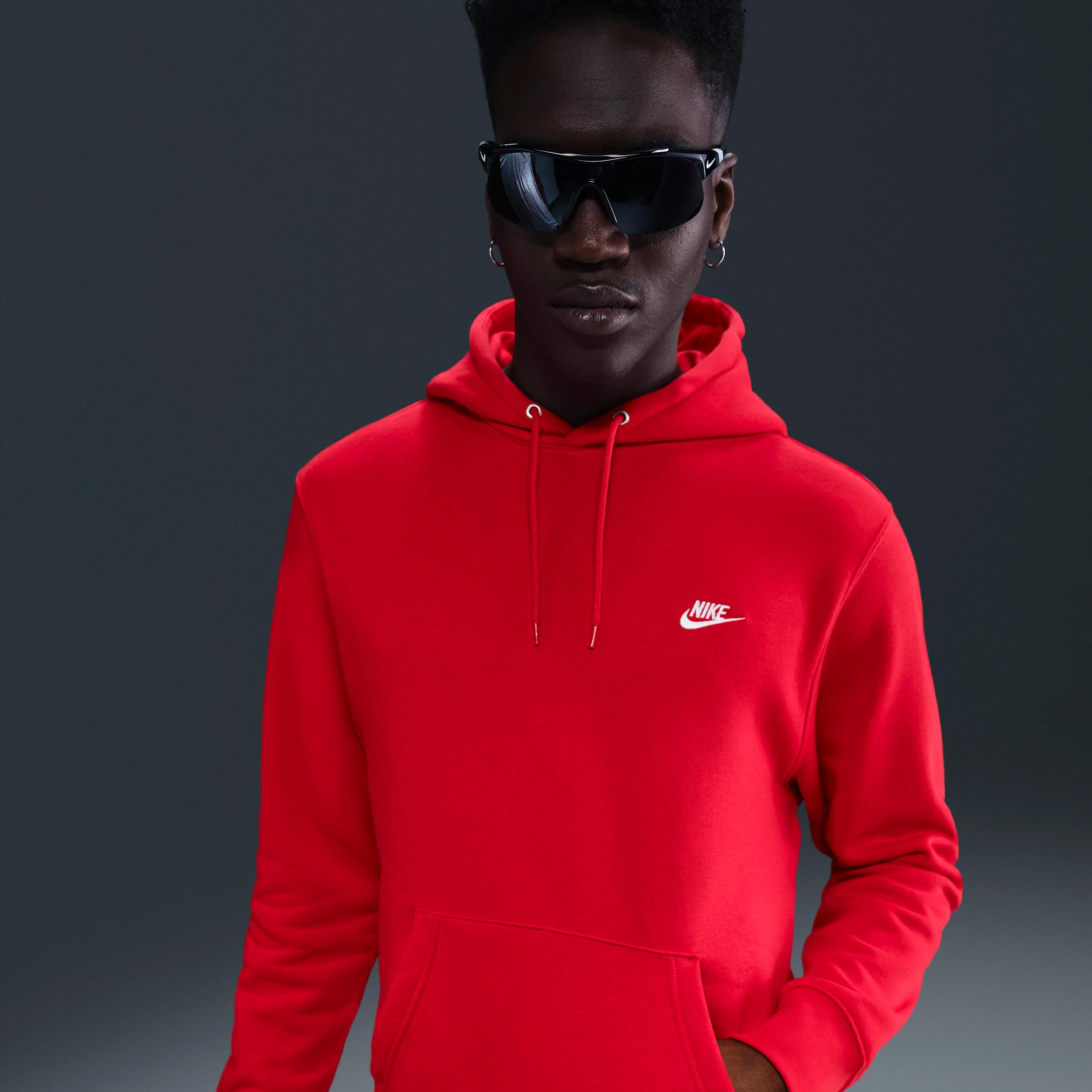 Nike Men's Club Pullover Fleece Hoodie by NIKE