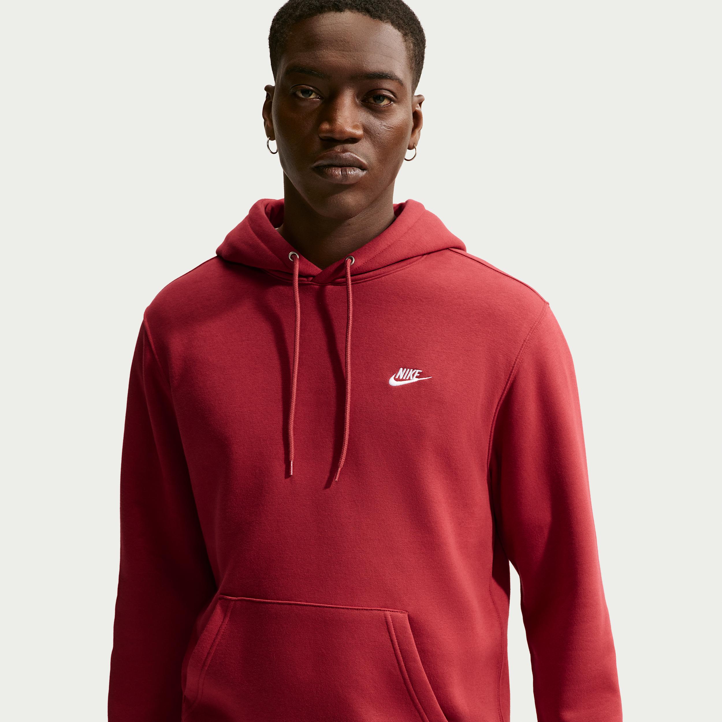 Nike Men's Club Pullover Fleece Hoodie by NIKE
