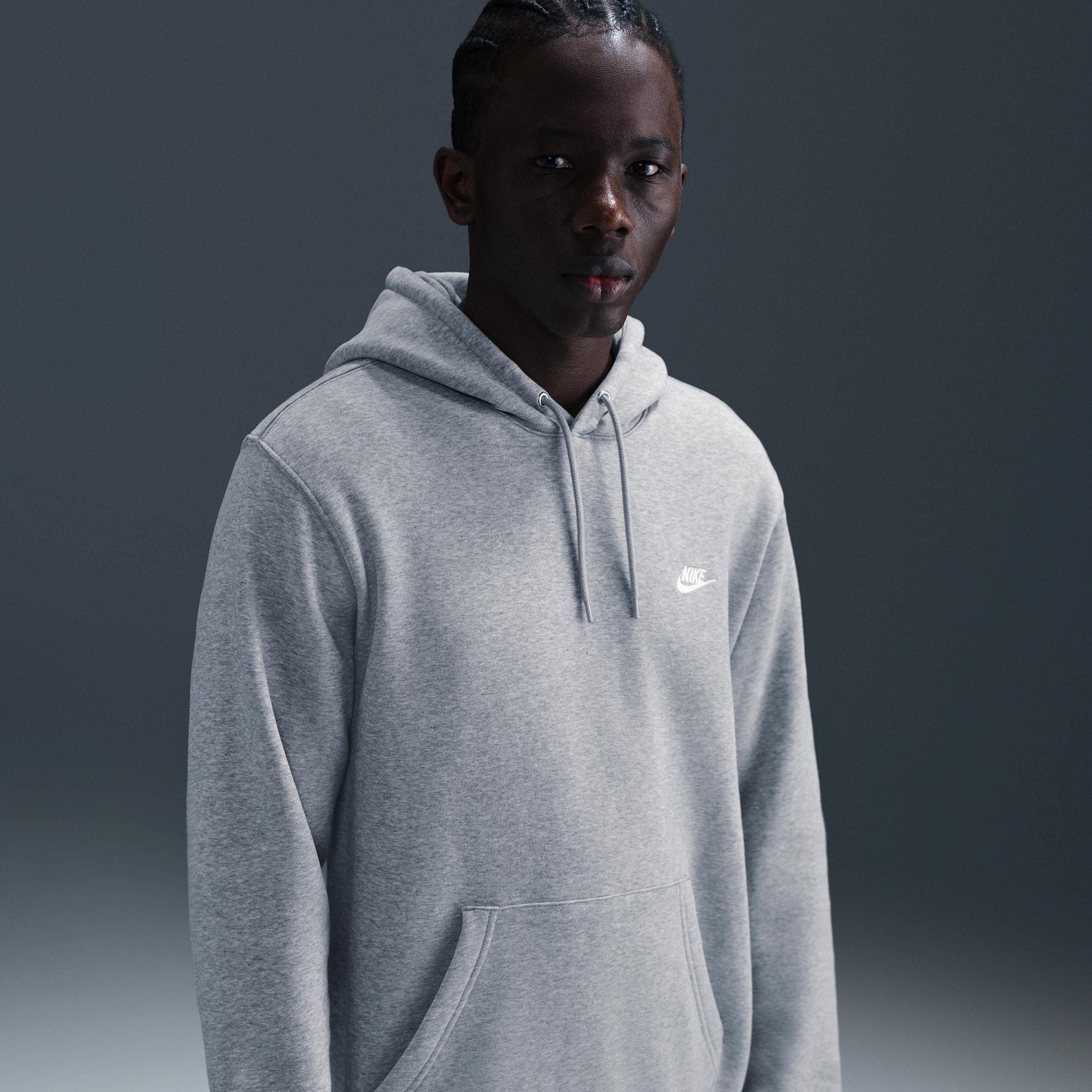 Nike Men's Club Pullover Fleece Hoodie by NIKE