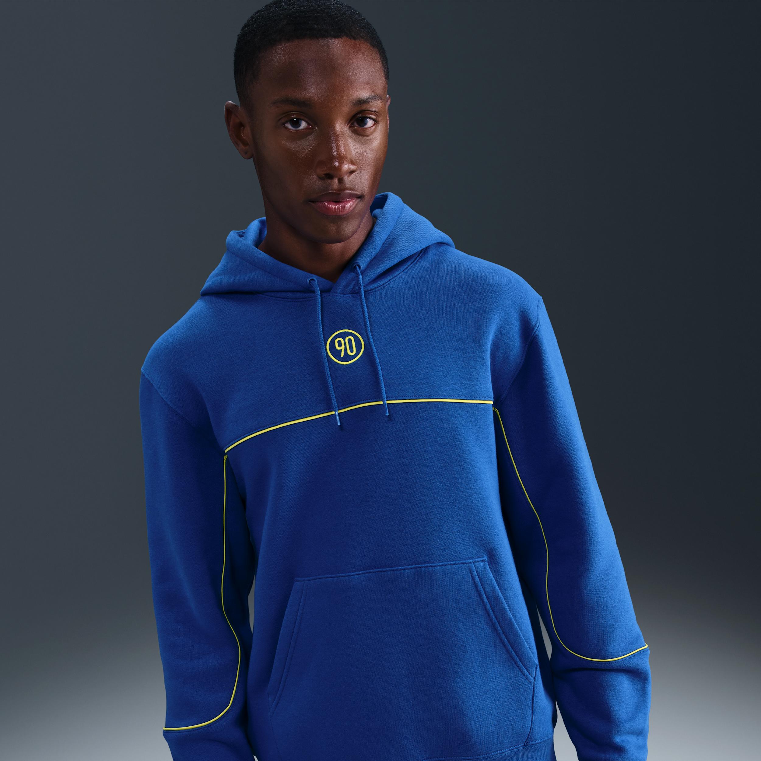 Nike Men's Club Total 90 Soccer Pullover Hoodie by NIKE