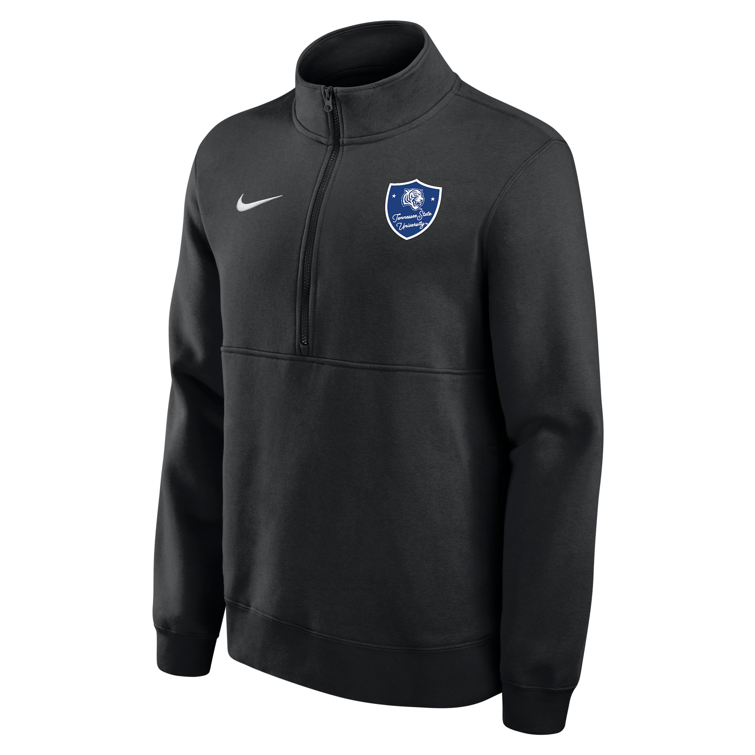 Nike Men's College (Tennessee State University Club Fleece 1/4-Zip Top by NIKE