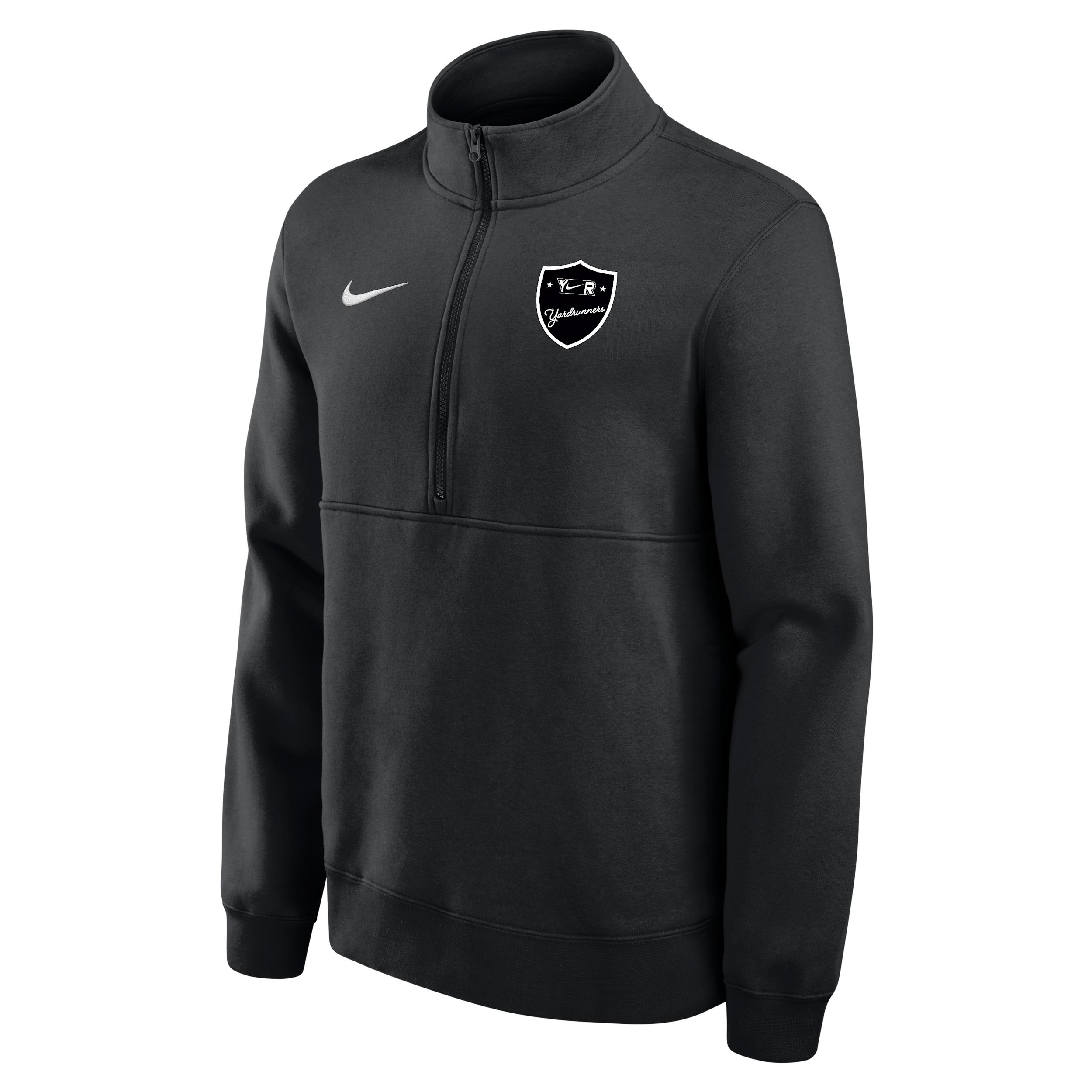 Nike Men's College (Yardrunners Club Fleece 1/4-Zip Top by NIKE