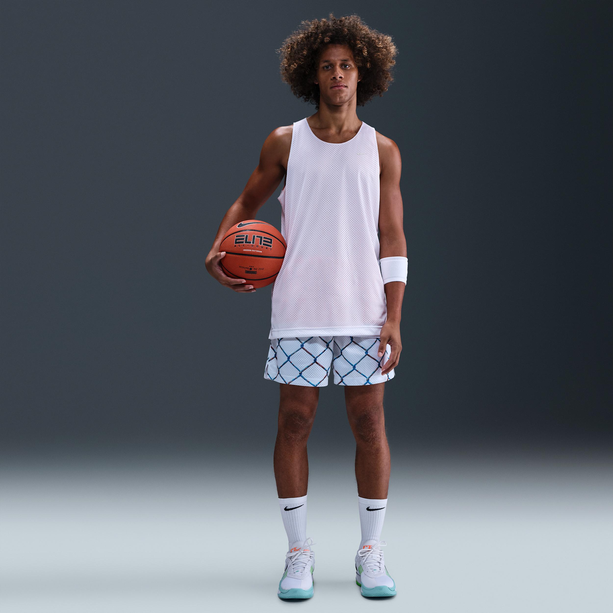 Nike Men's Dri-FIT 5" Practice Mesh Basketball Shorts by NIKE