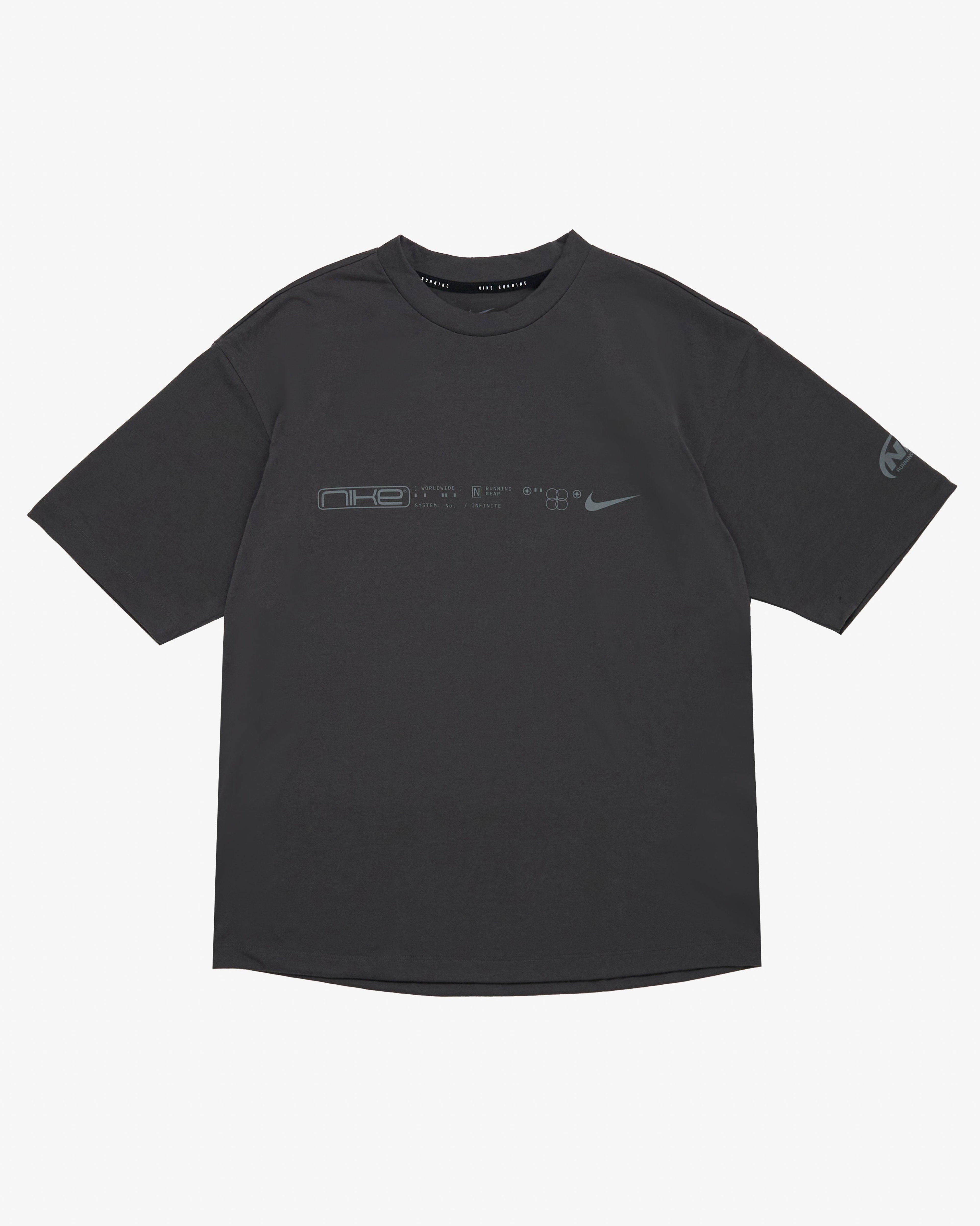 Nike - Men's Dri-FIT Short Sleeve Running Top - (Black) by NIKE