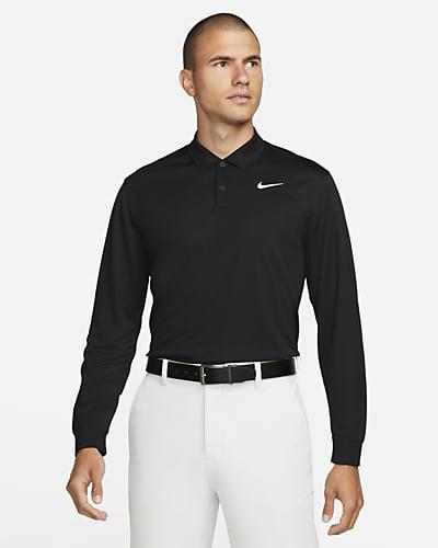 Nike Men's Dri-FIT Victory Long-Sleeve Golf Polo by NIKE