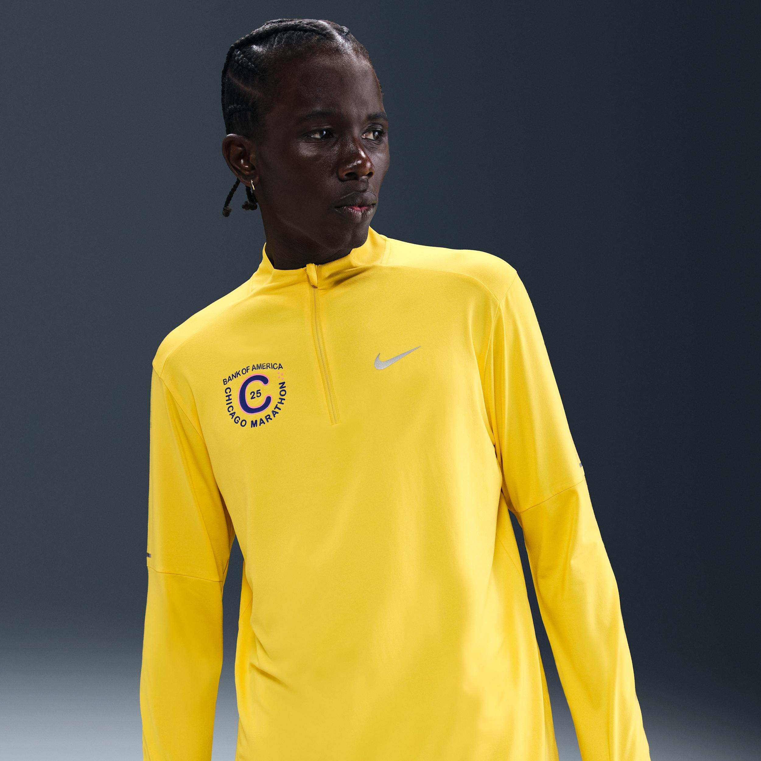 Nike Men's Element Dri-FIT 1/4-Zip Running Top by NIKE Nike Men's Element Dri-FIT 1/4-Zip Running Top by NIKE