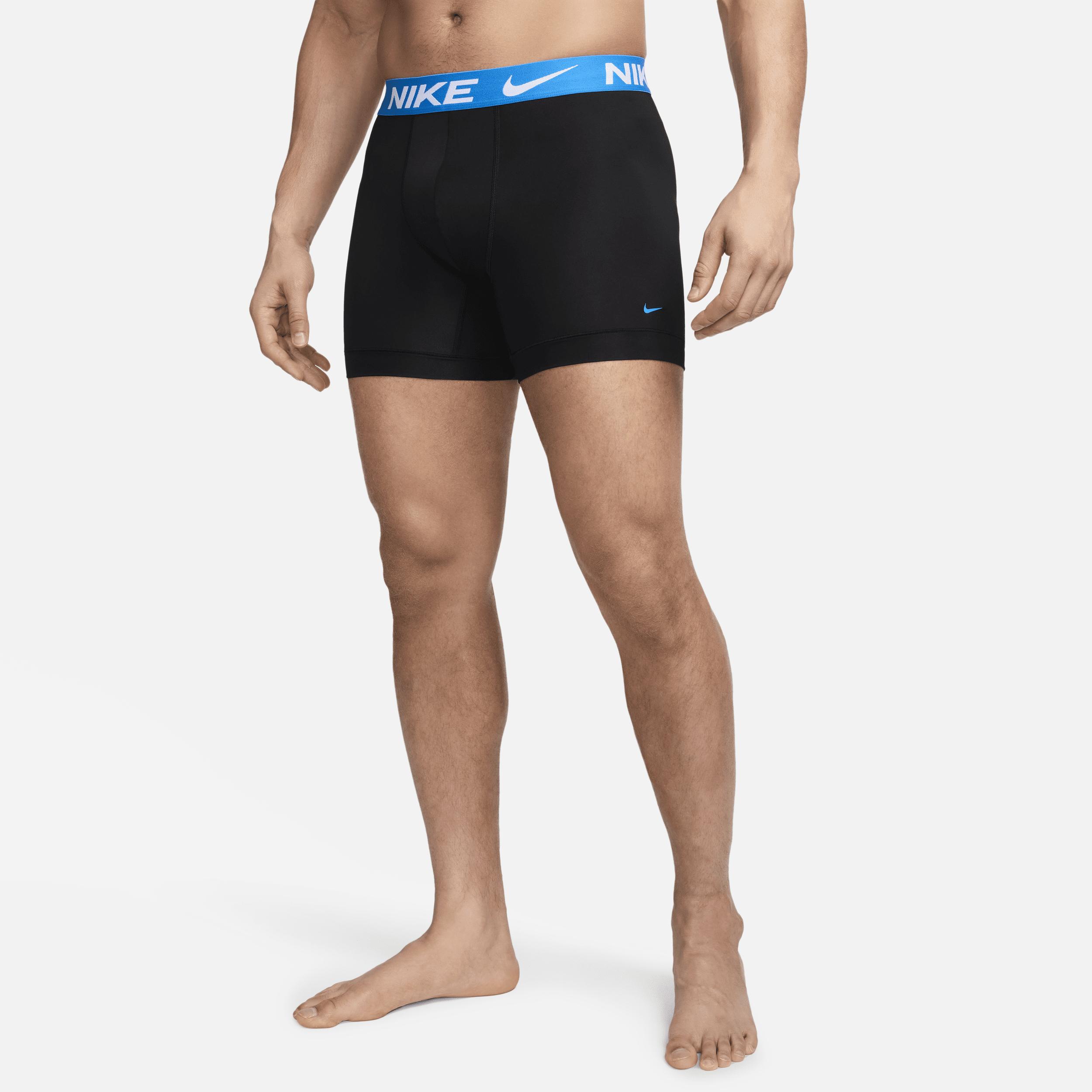 Nike Men's Essential Micro Dri-FIT Boxer Briefs (3-Pack) by NIKE