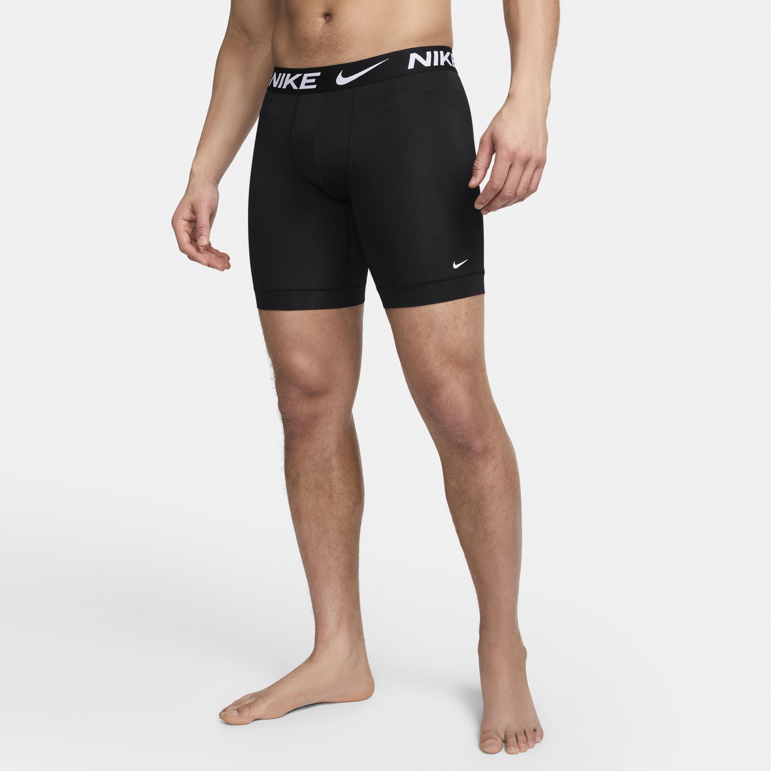 Nike Men's Essential Micro Dri-FIT Long Boxer Briefs (3-Pack) by NIKE