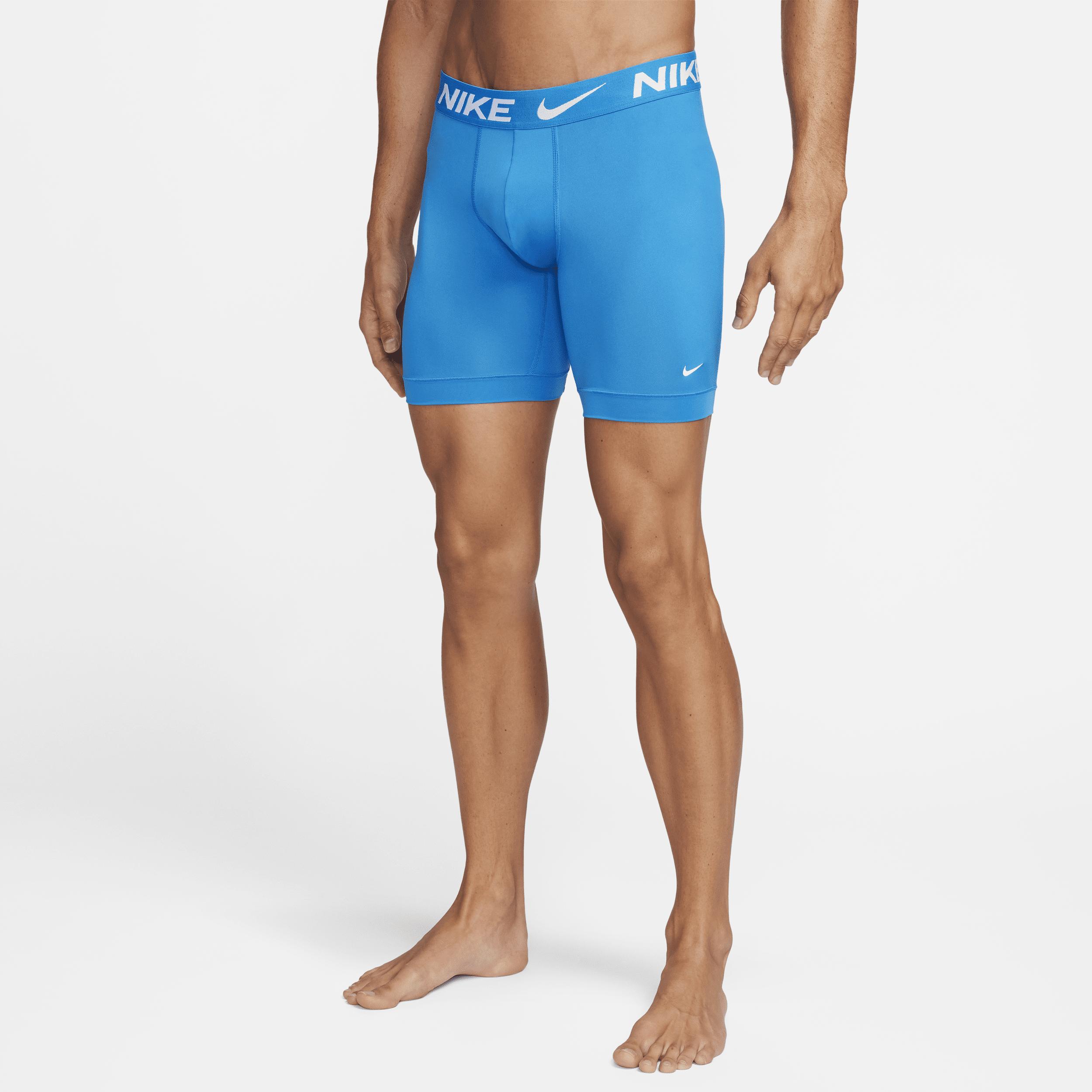 Nike Men's Essential Micro Dri-FIT Long Boxer Briefs (3-Pack) by NIKE
